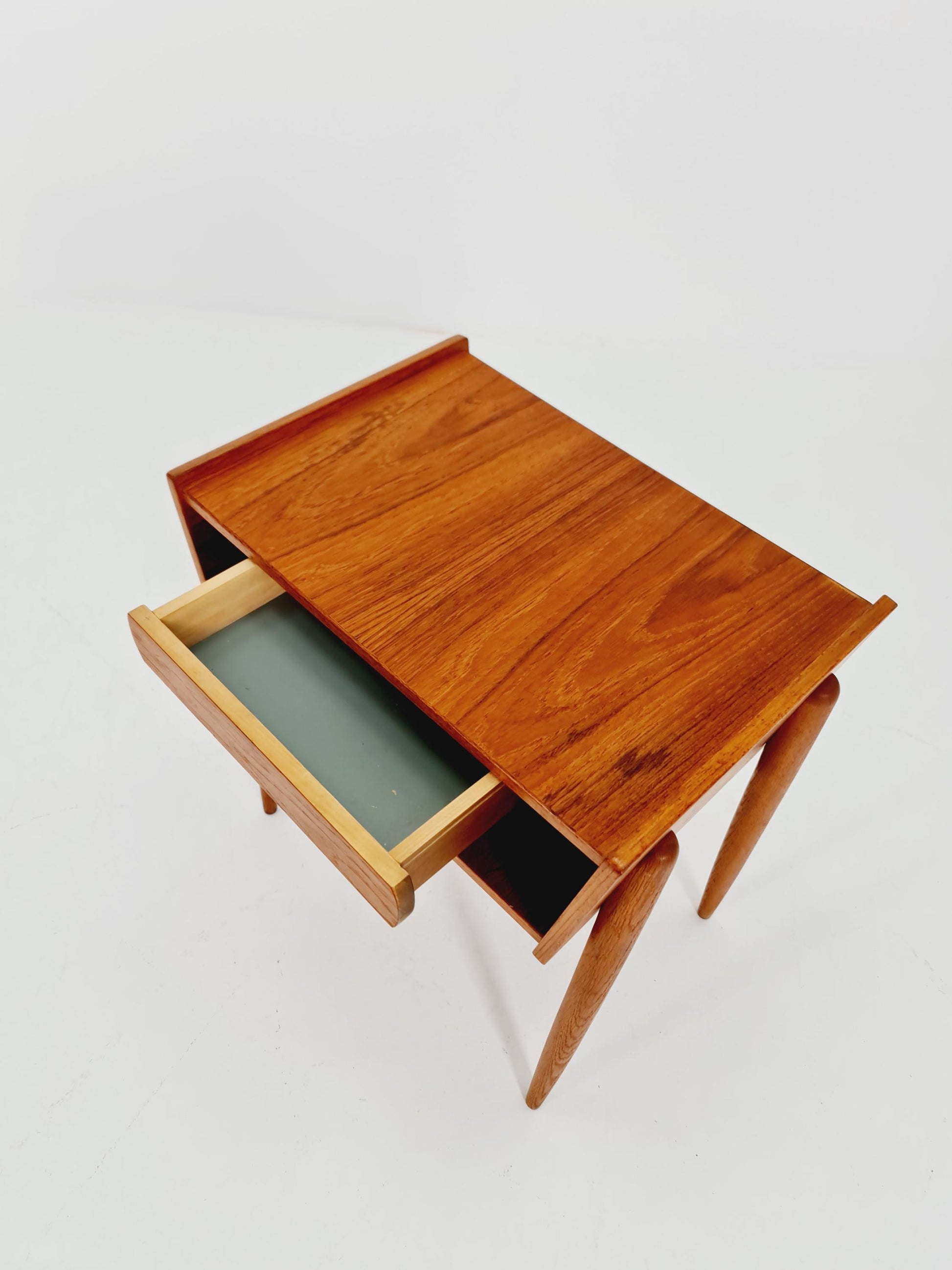 Midcentury Danish teak vintage Side table/ Bedside table/ Night stand, 1960s