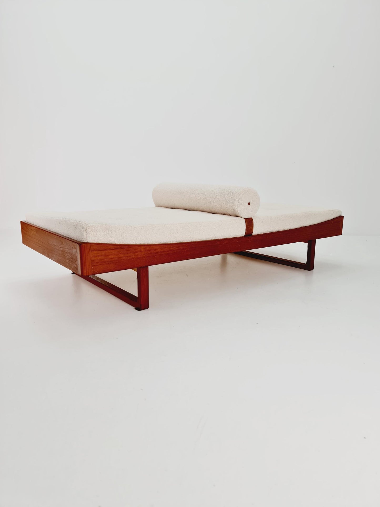 Rare Midcentury Danish Daybed Teak wood by Bernhard Pederson & Son Denmark ,1950s