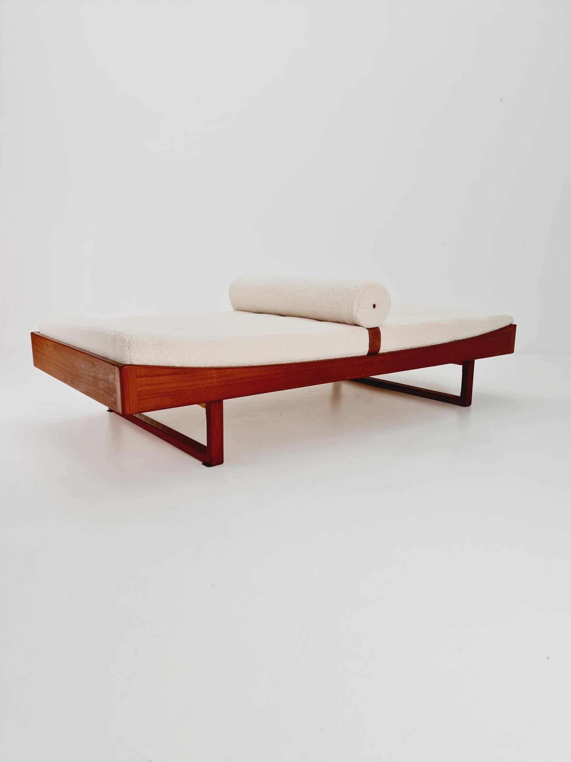Rare Midcentury Danish Daybed Teak wood by Bernhard Pederson & Son Denmark ,1950s