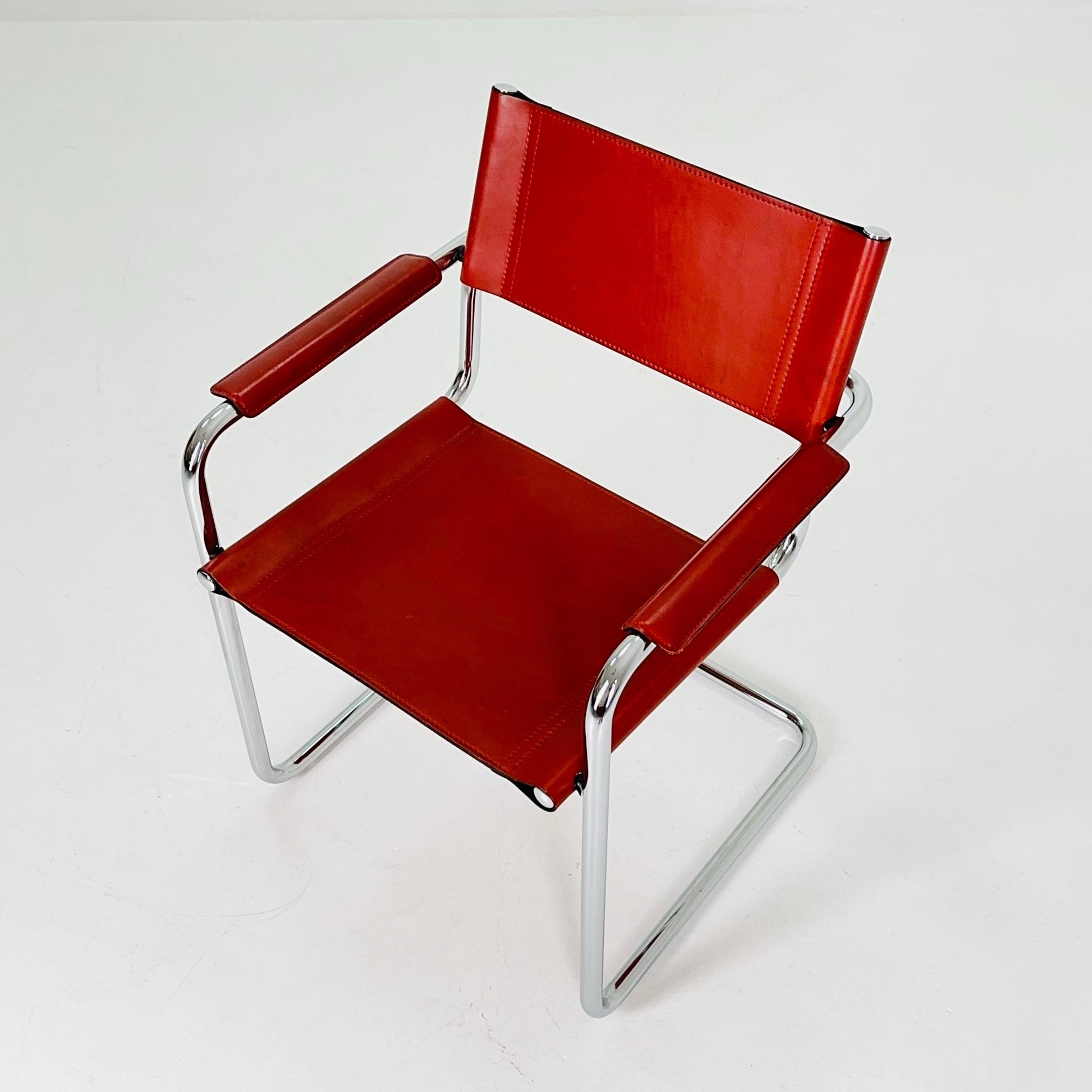 Model MG5 Centro Studi desk chair by Mart Stam & Marcel Breuer for Matteo Grassi, 1970s