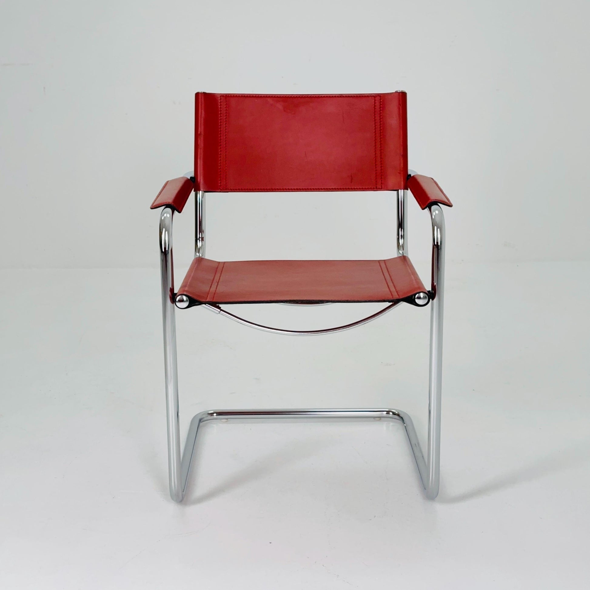 Model MG5 Centro Studi desk chair by Mart Stam & Marcel Breuer for Matteo Grassi, 1970s