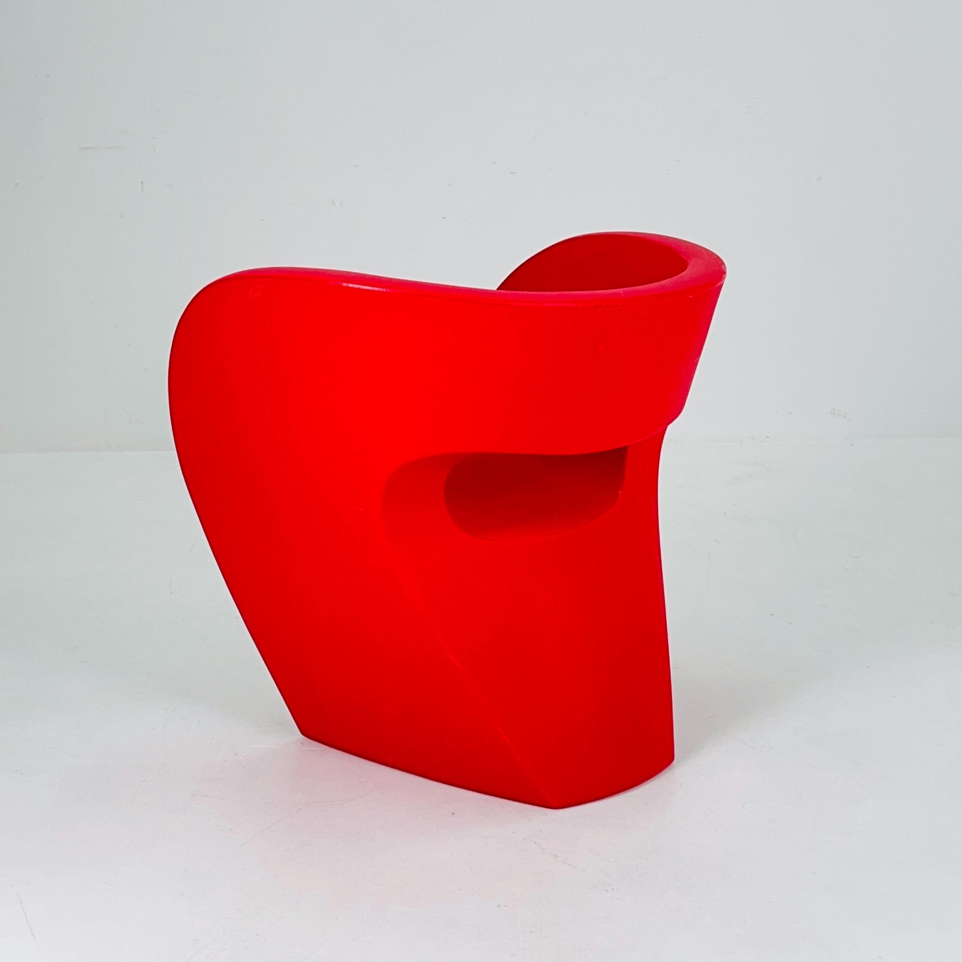 Set of 4 Lounge Ron Arad Little Albert red Chairs by Moroso Italy 2000s