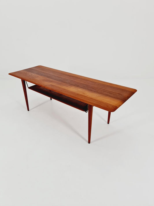 Danish Teak Coffee Table by Peter Hvidt &Orla Mølgaard for France and søn , 1960s