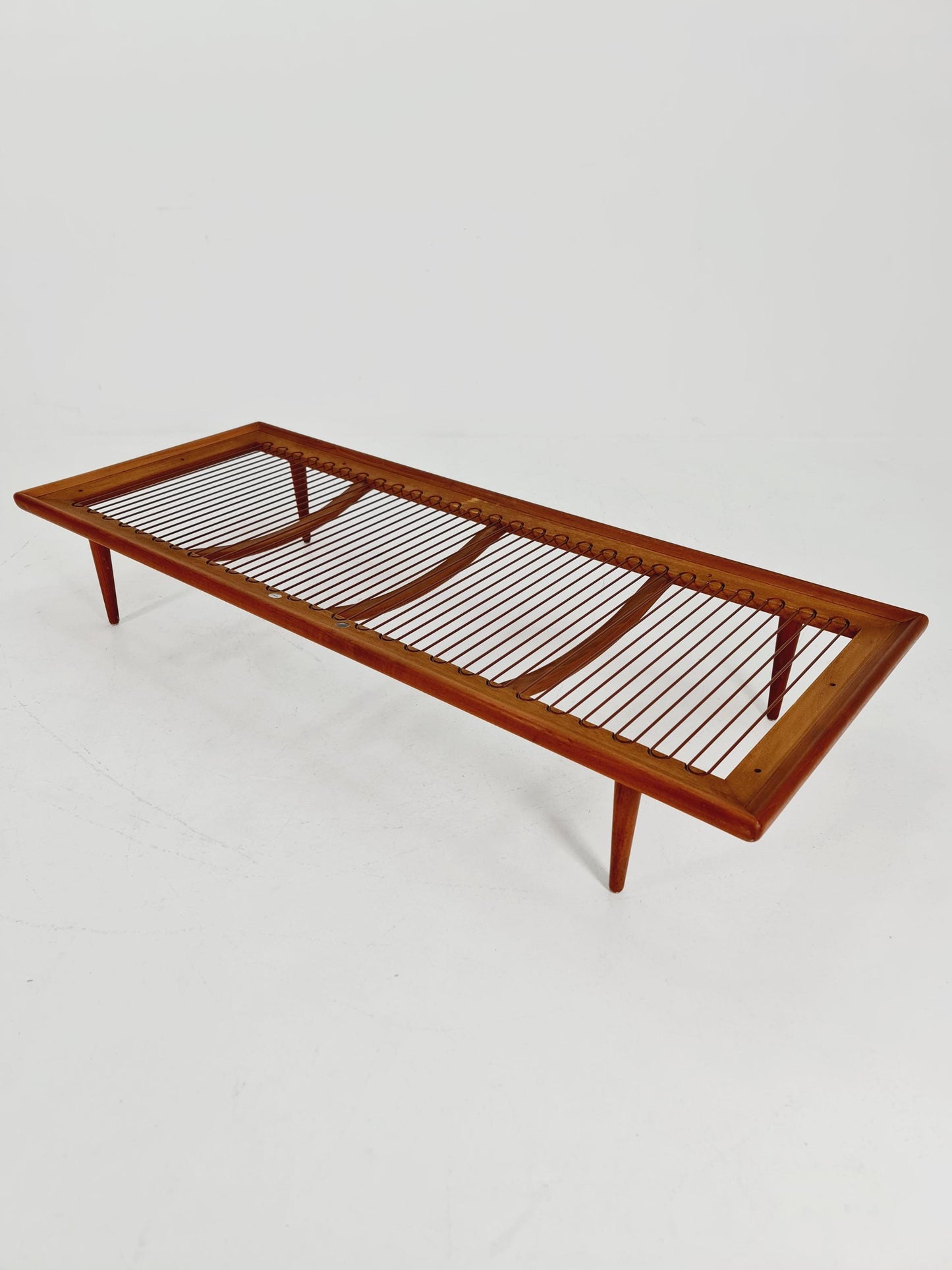 Midcentury Danish Daybed Teak wood by Peter Hvidt ,Orla Molgaard for France &Son Denmark ,1950s