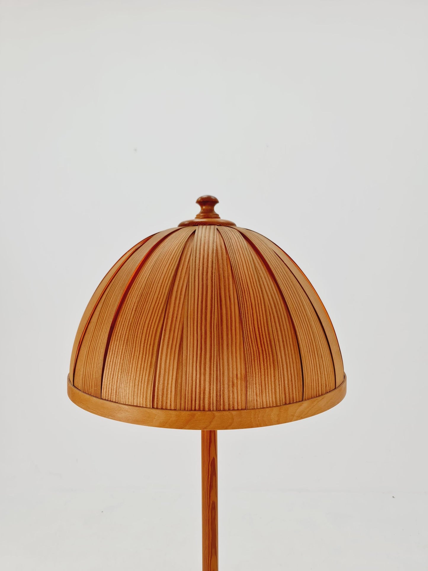 Mid century Super rare Floor lamp by Solbackens svarveri ,Sweden , 1960s