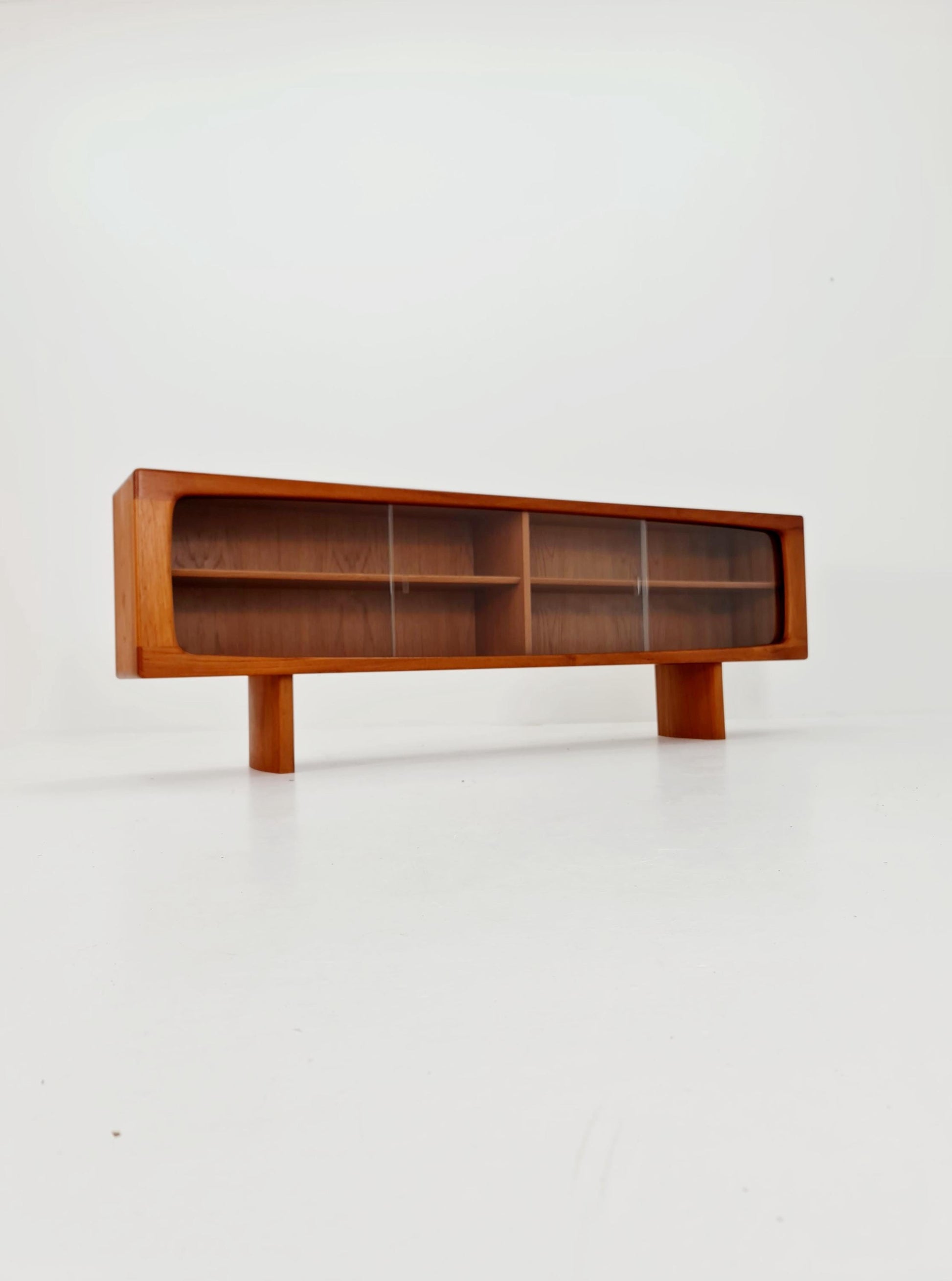 Vintage Mid century Danish Sideboard Showcase by Silkborg Møbler, Denmark, 1960s