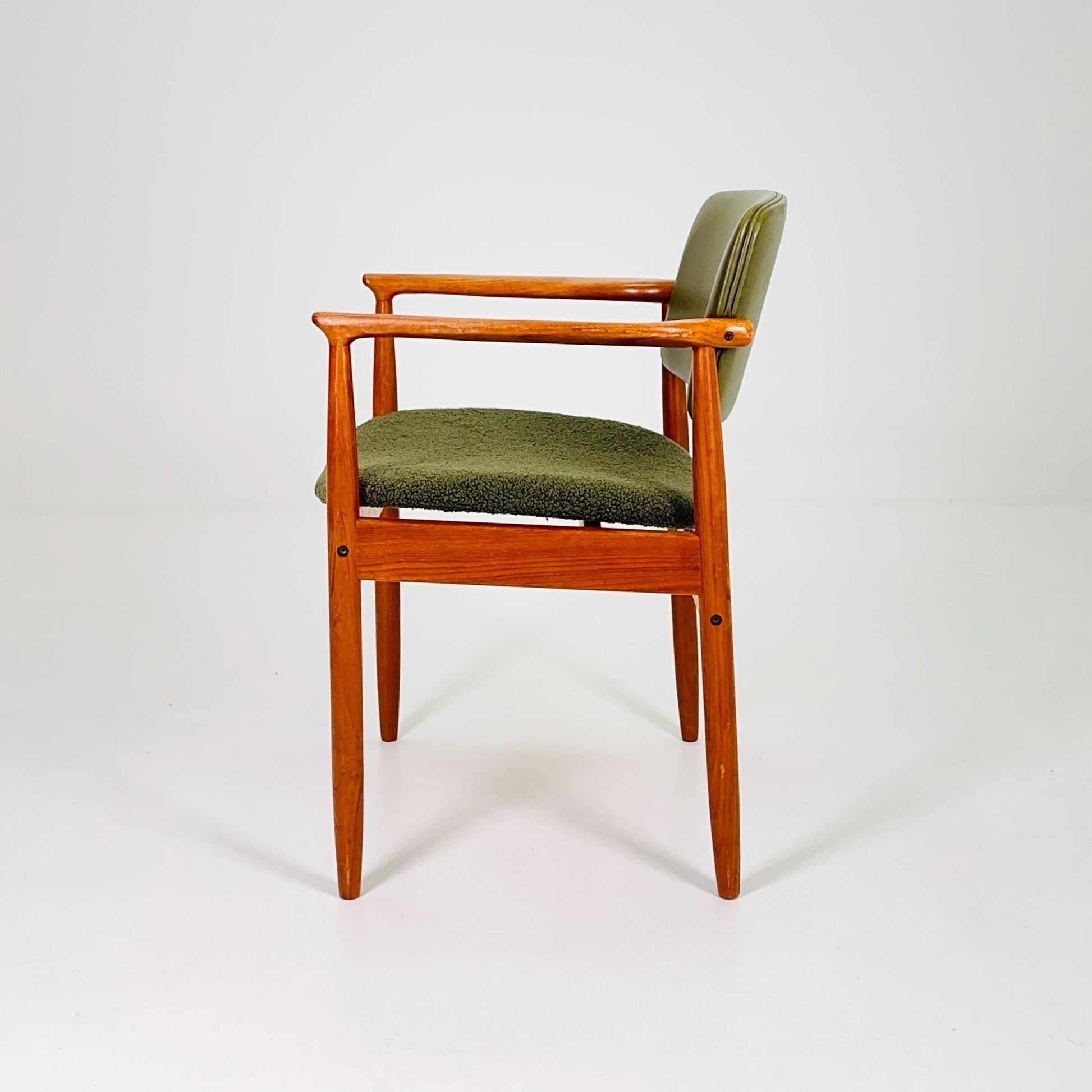 Mid Century Danish Teak Armchair by P. E. Jørgensen for Farso Stolefabrik, 1960s Denmark