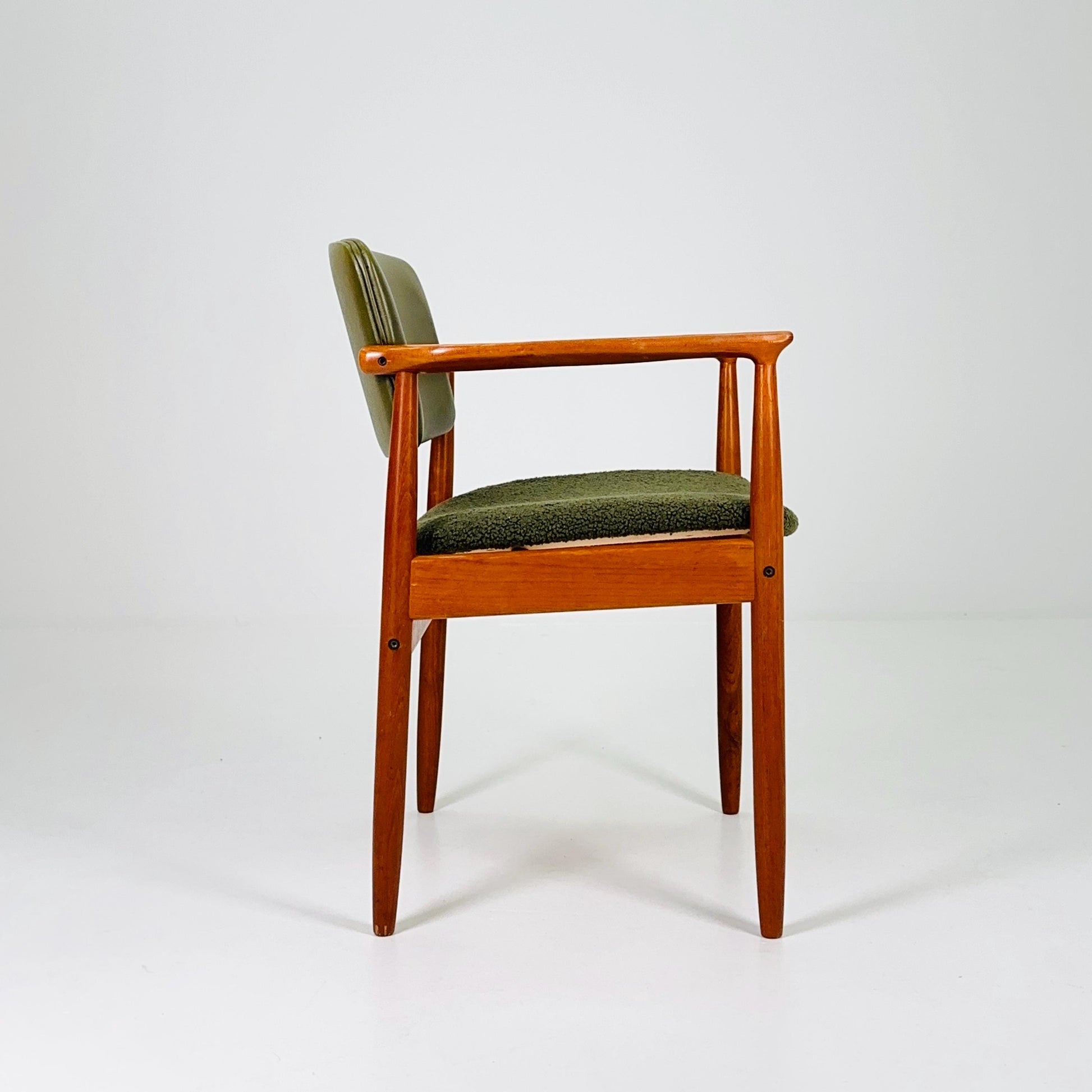 Mid Century Danish Teak Armchair by P. E. Jørgensen for Farso Stolefabrik, 1960s Denmark