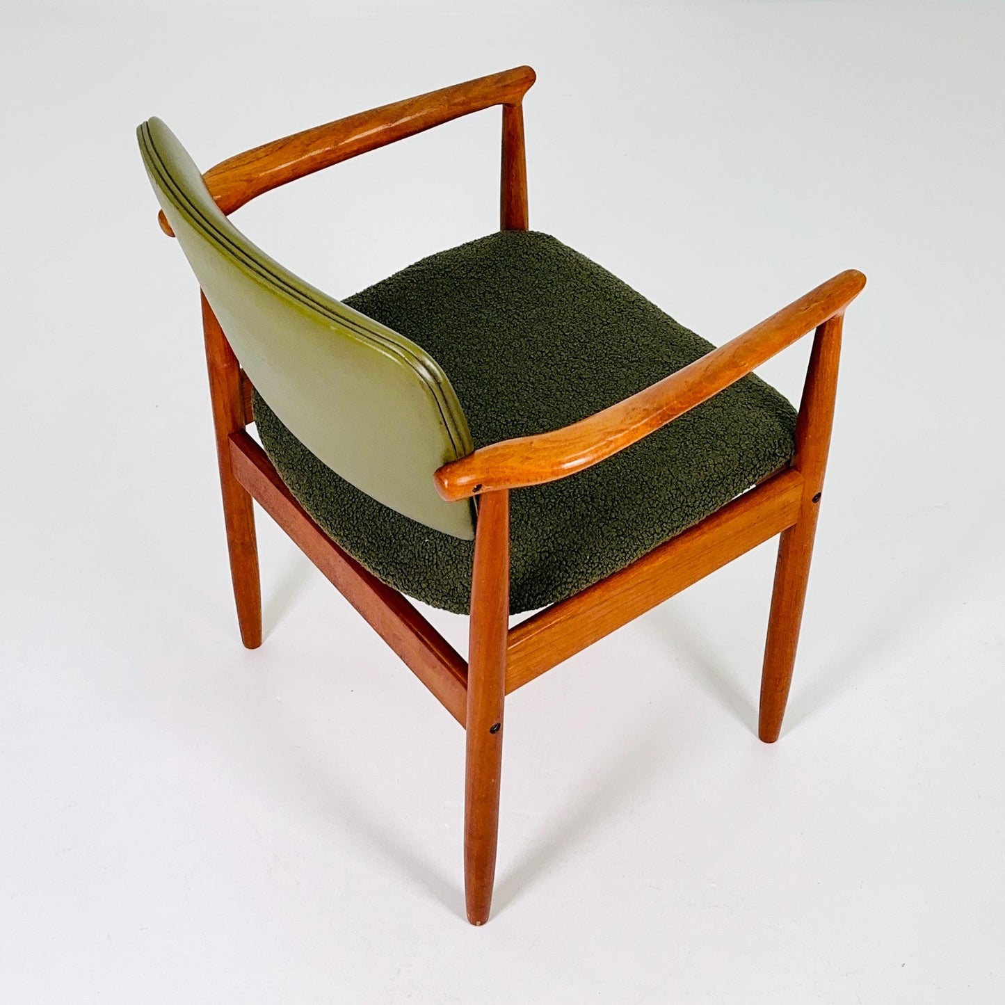 Mid Century Danish Teak Armchair by P. E. Jørgensen for Farso Stolefabrik, 1960s Denmark