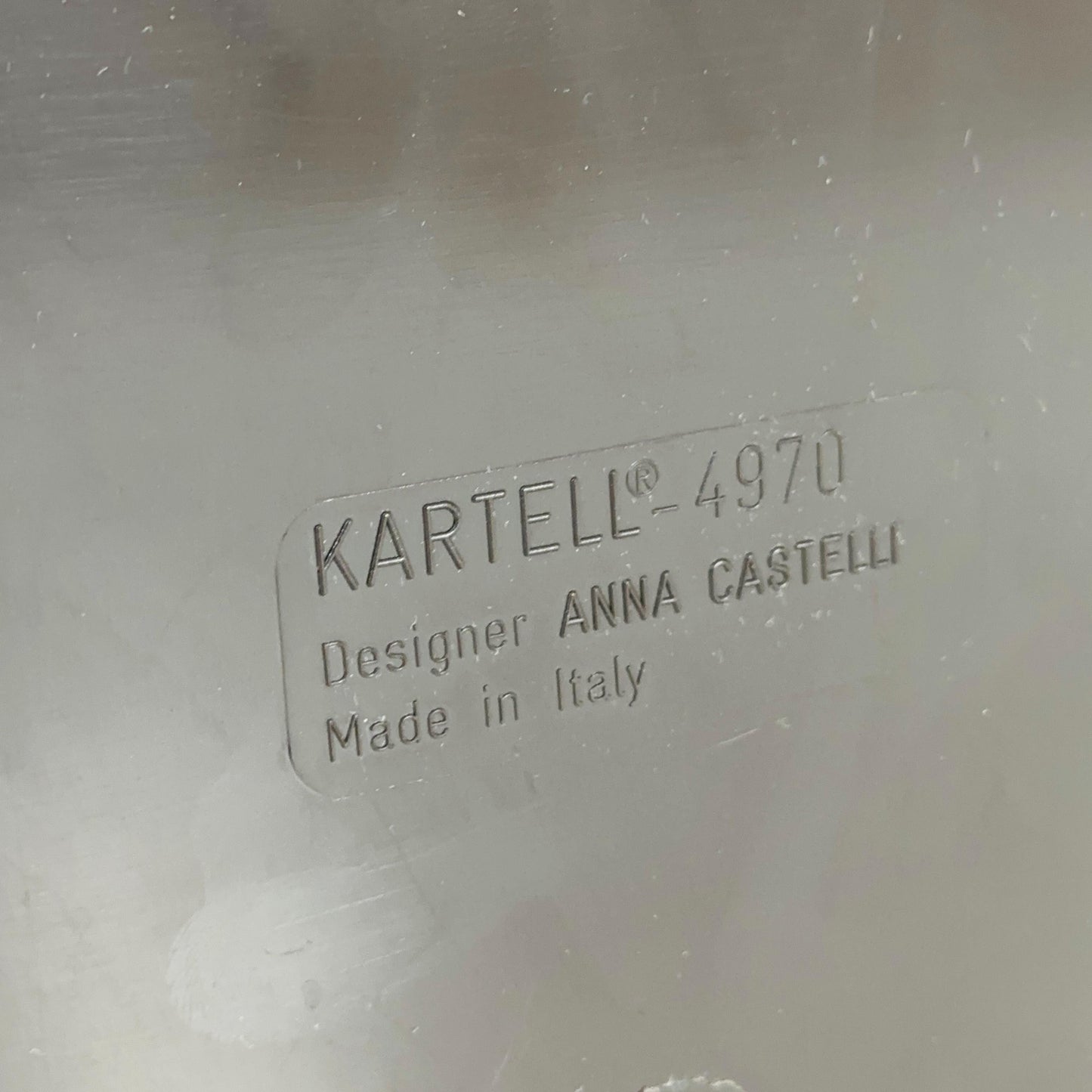 Brown Componibili Square serving trolley by Anna Castelli for Kartell - Italy 1960s model 4970
