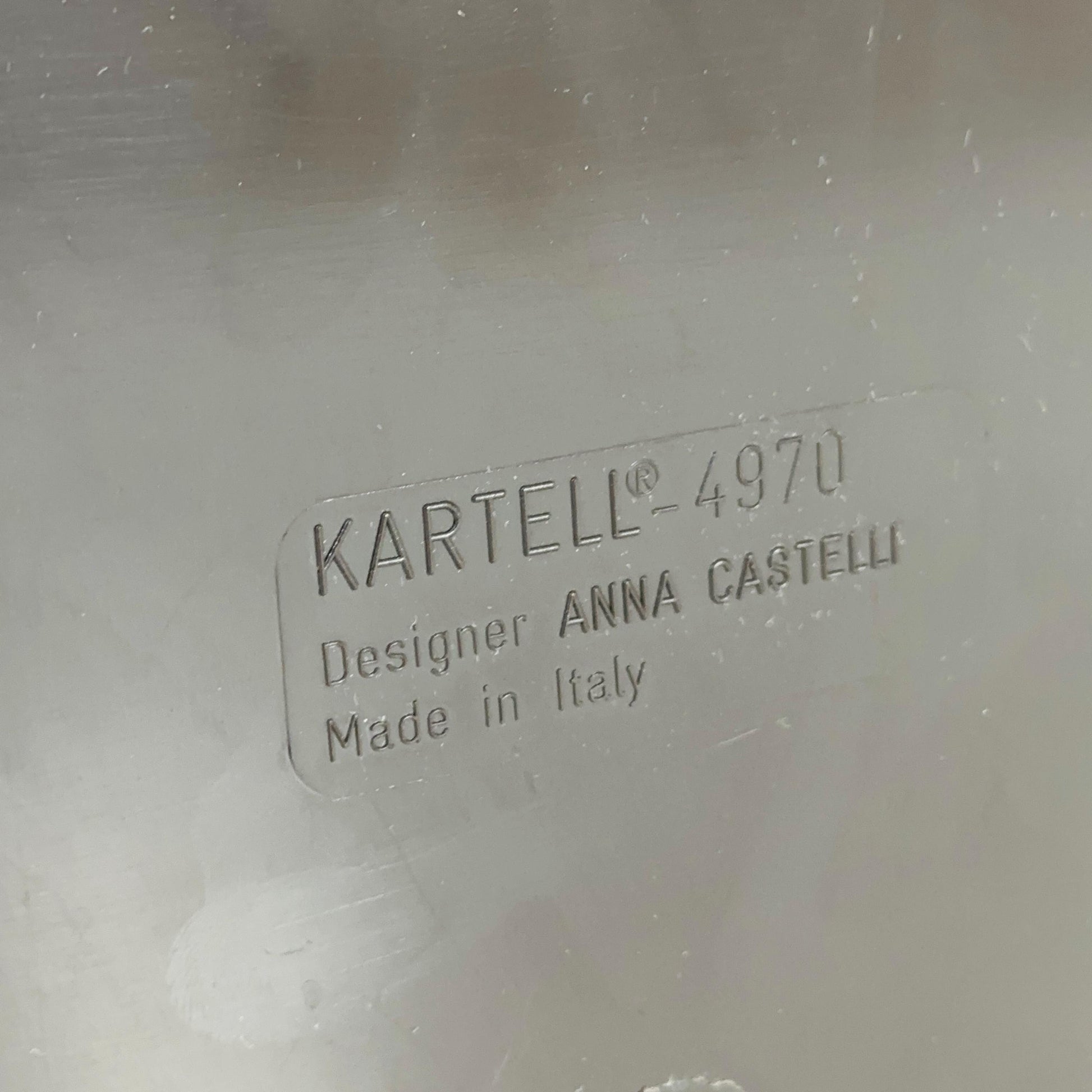 Brown Componibili Square serving trolley by Anna Castelli for Kartell - Italy 1960s model 4970