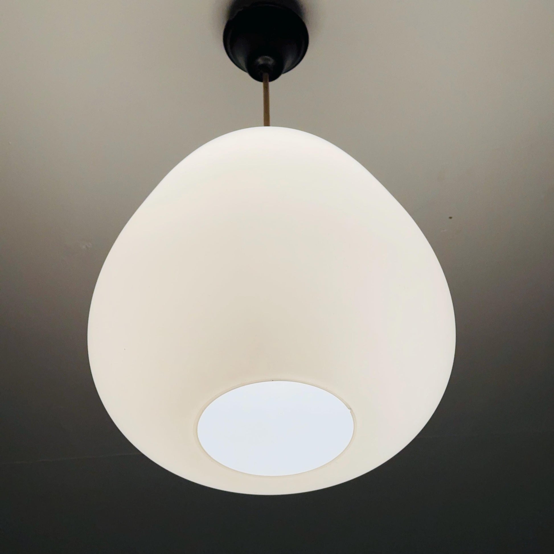 Mid-Century Pendant Lamp “Bremen” by Wilhelm Wagenfeld for Peill & Putzler, 1970s, Germany