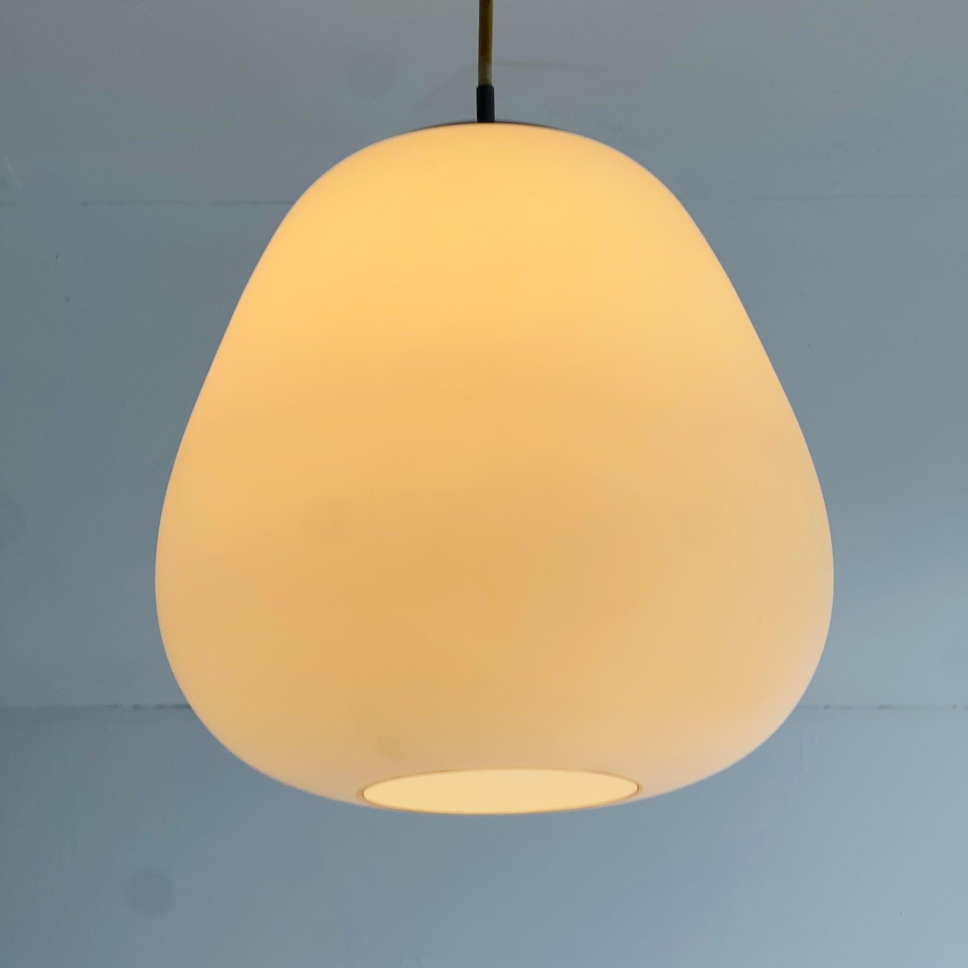 Mid-Century Pendant Lamp “Bremen” by Wilhelm Wagenfeld for Peill & Putzler, 1970s, Germany