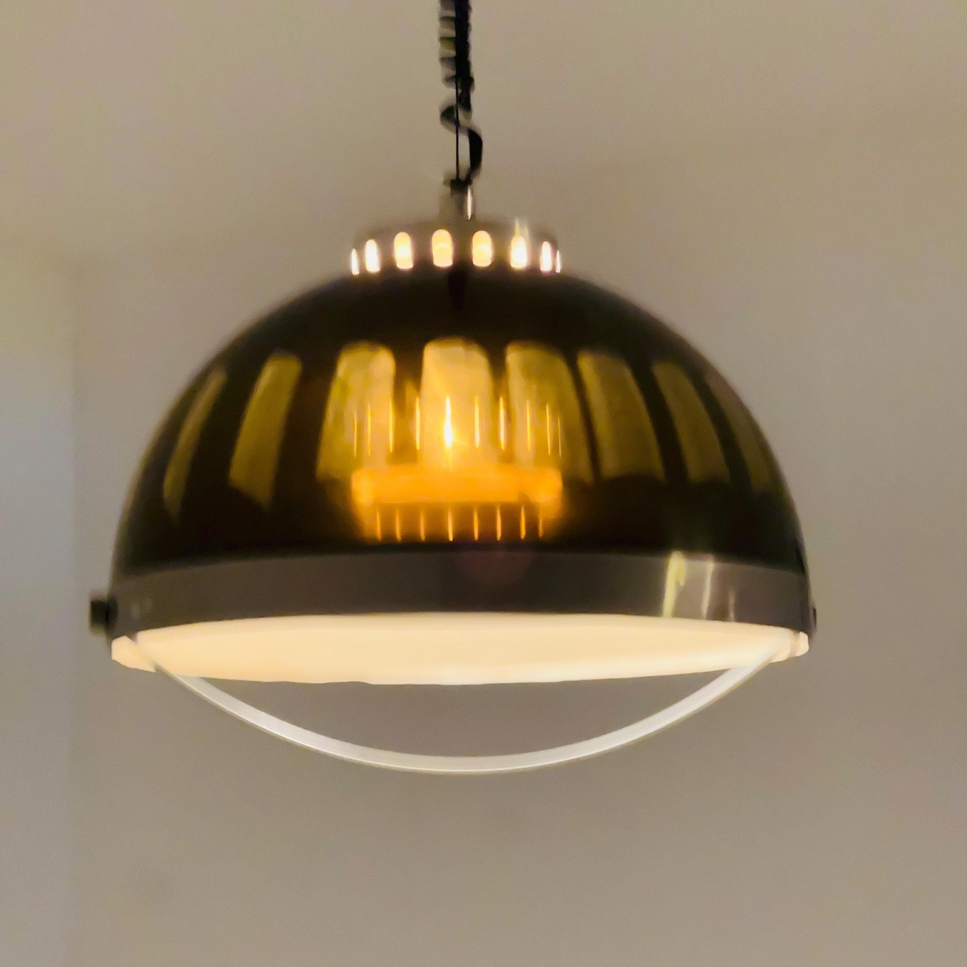 Mid century Space Age Pendant Lamp by Dijkstra, 1960s, Netherlands