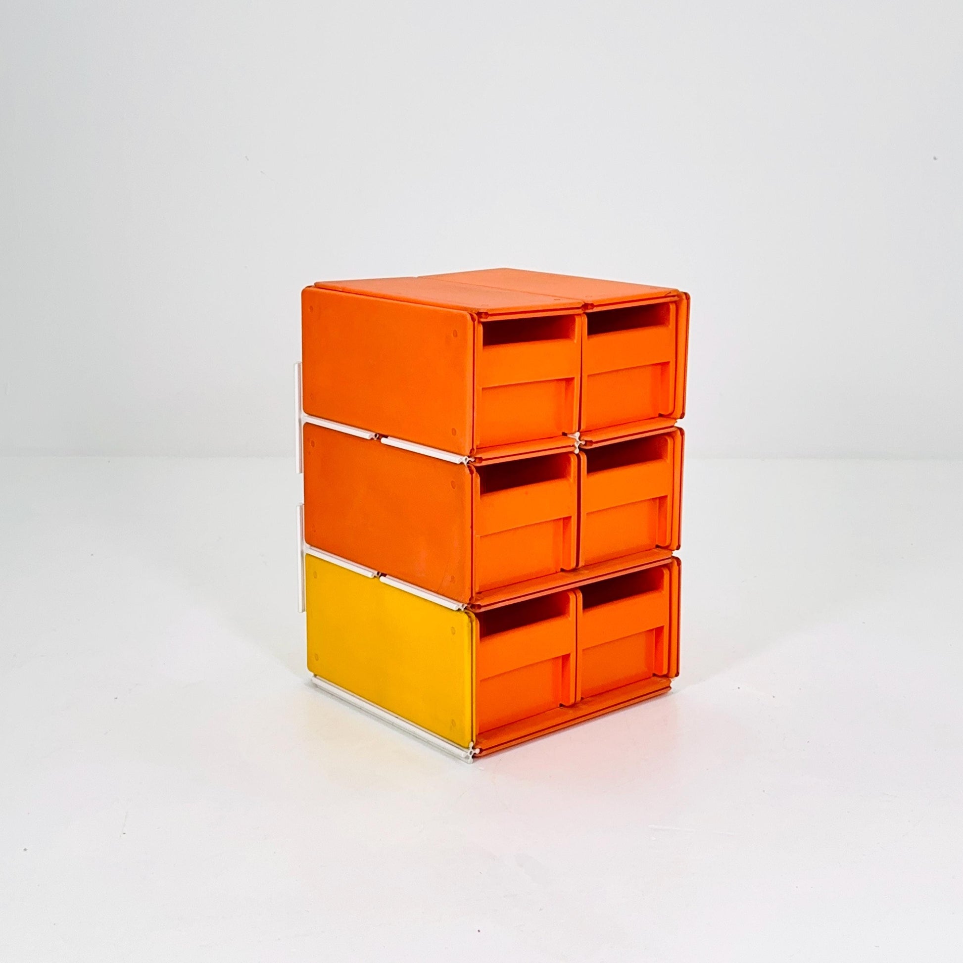 Mid-Century Space Age Organizer – Dingo Box Chest of Drawers, 1980s