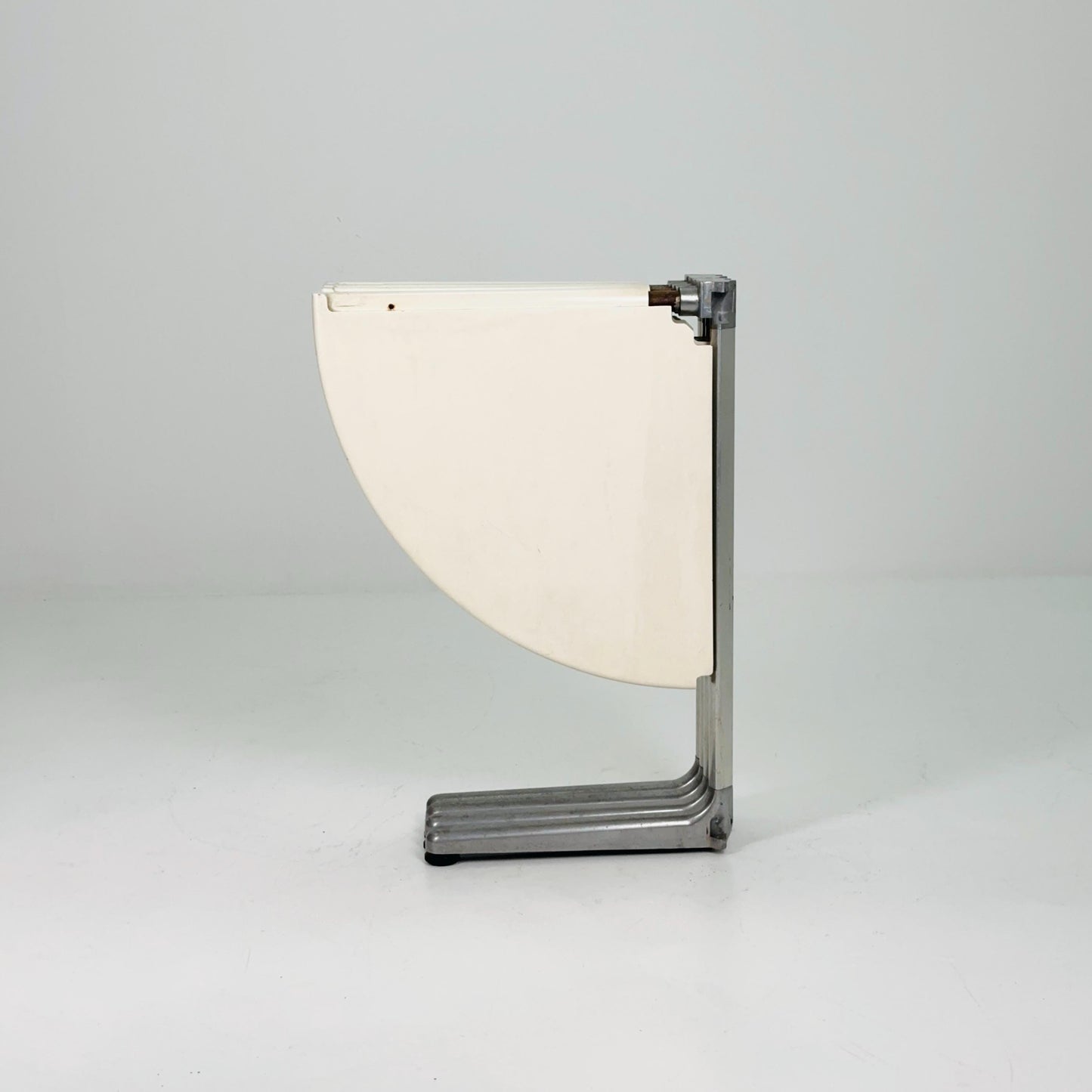 Mid century Italian Plano Folding white Table by Giancarlo Piretti, 1970s