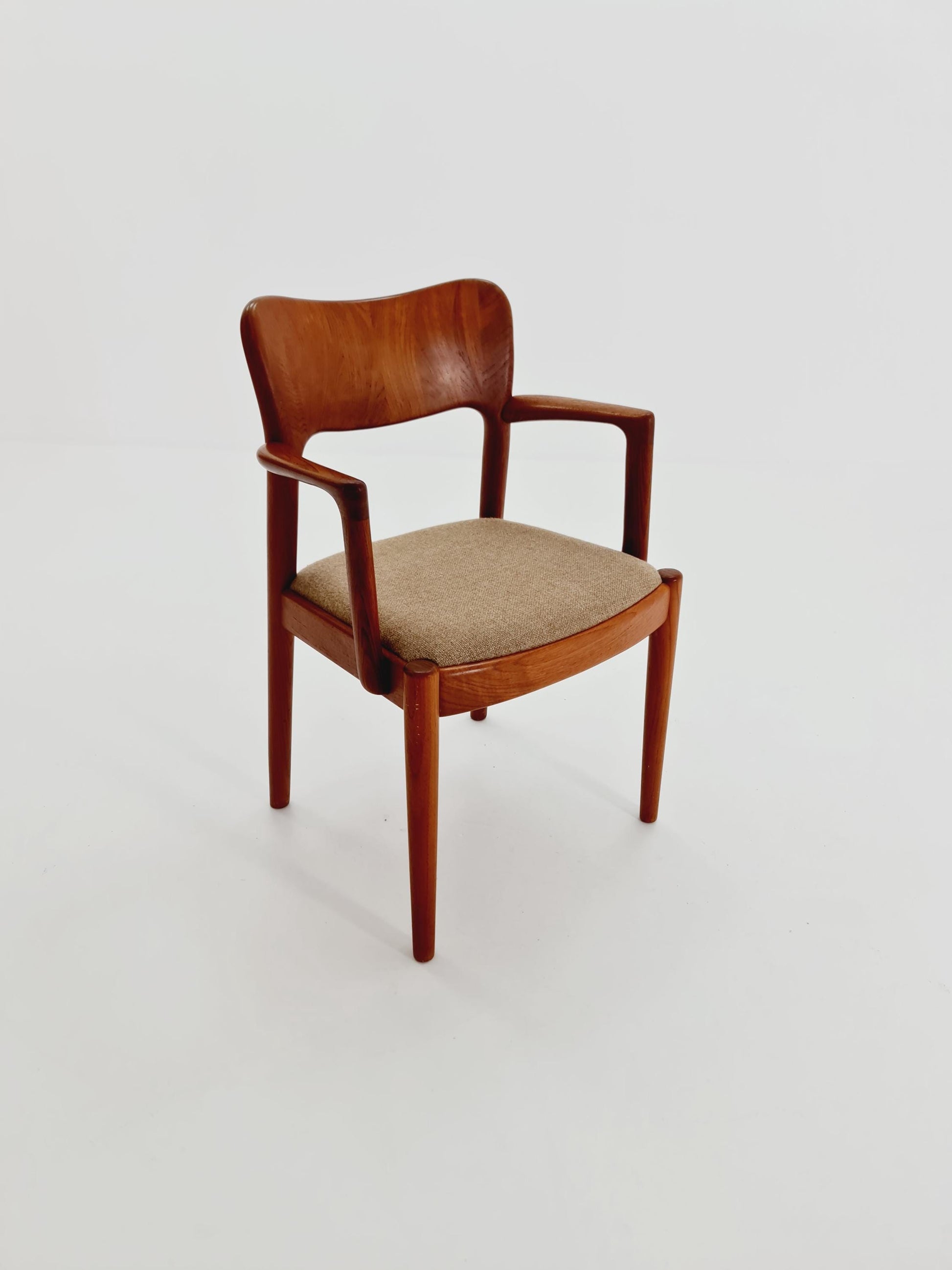 Mid Century Danish Teak Armchair by Niles Koefoed for Koefoeds Hornslet , 1960s