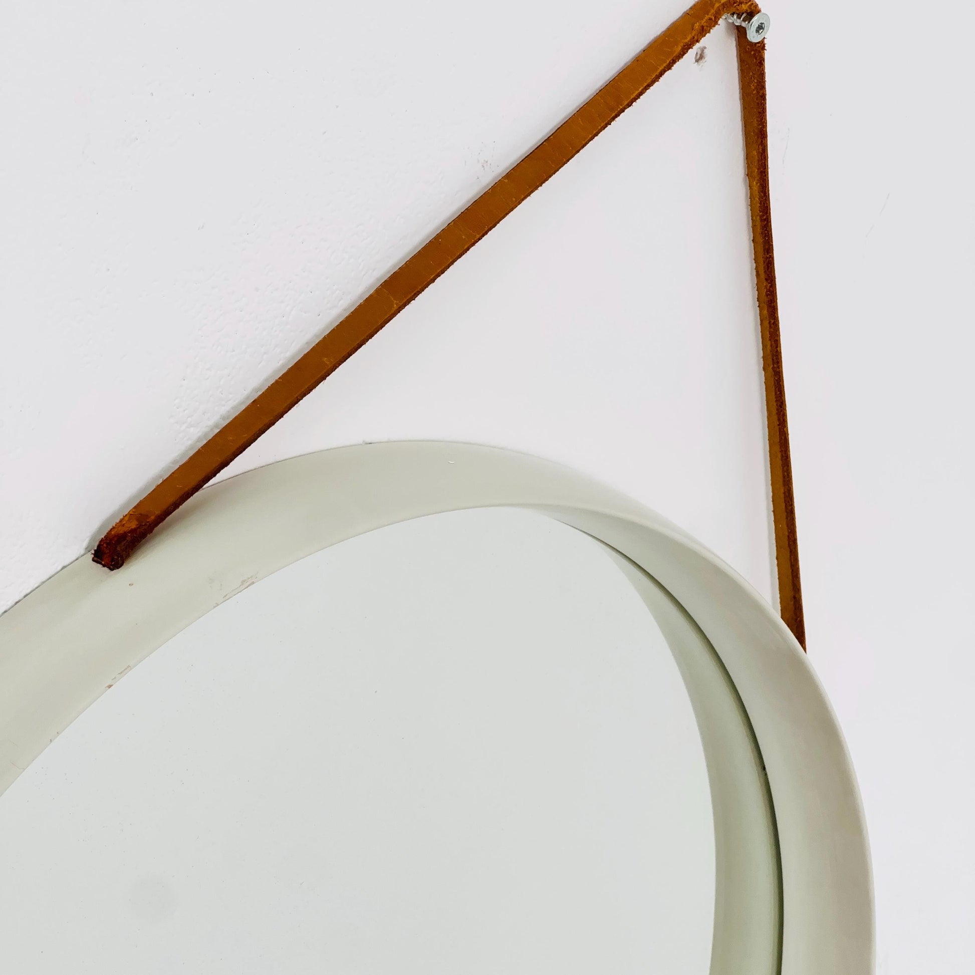 Scandinavian Large Wall Mirror by Uno & Östen Kristiansson for Luxus, Sweden, 1960s