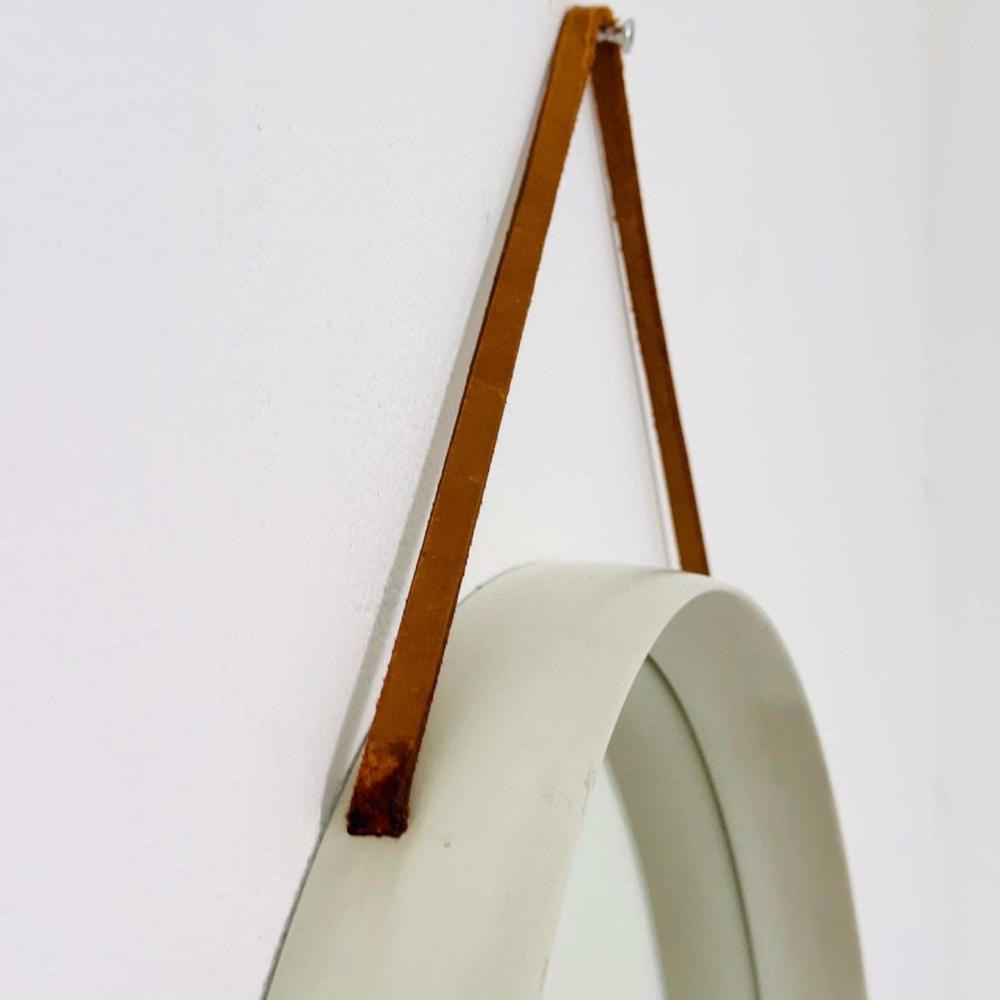 Scandinavian Large Wall Mirror by Uno & Östen Kristiansson for Luxus, Sweden, 1960s