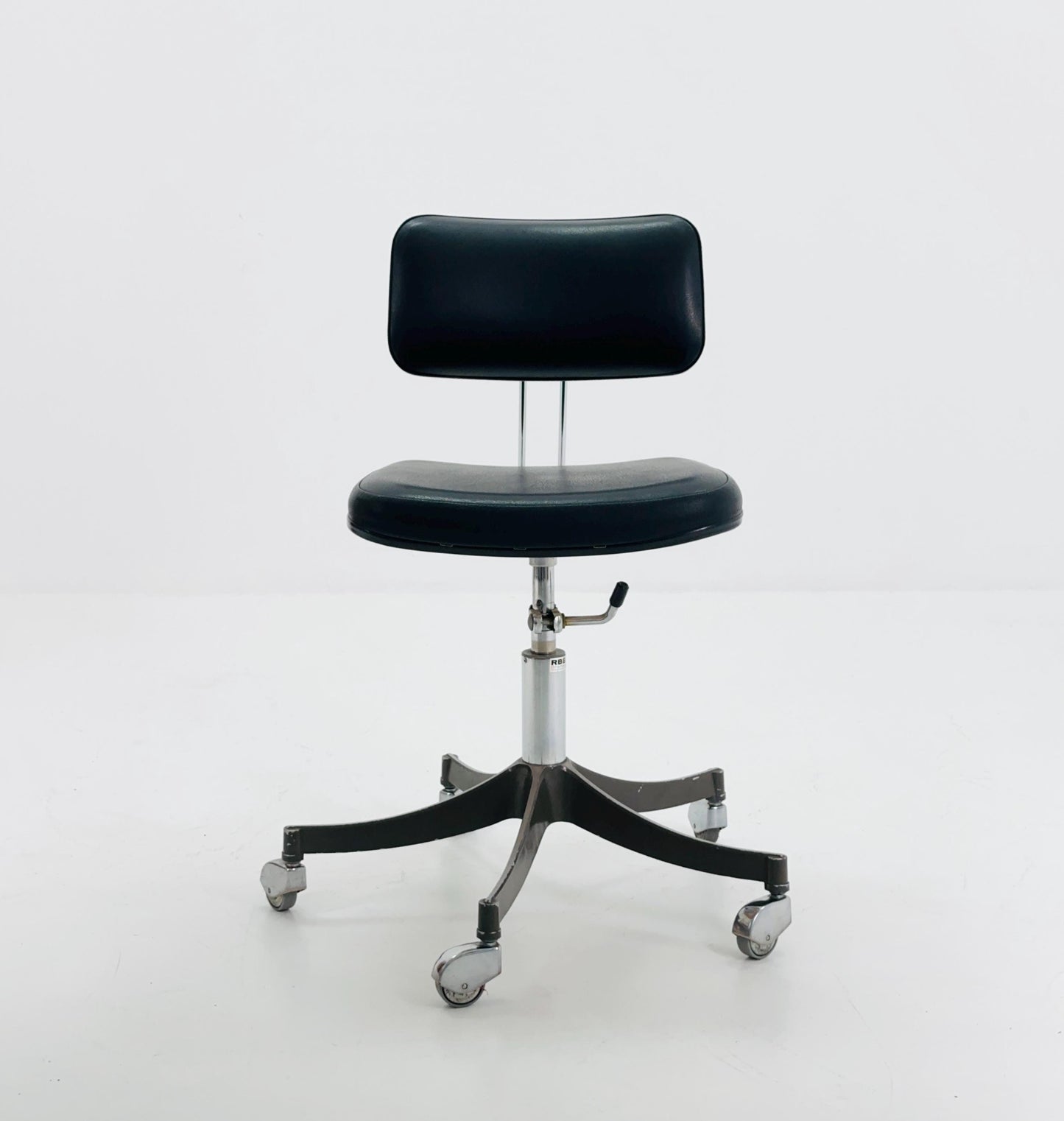 Mid Century Swivel Desk Chair by RBB Bremen, 1980s Germany