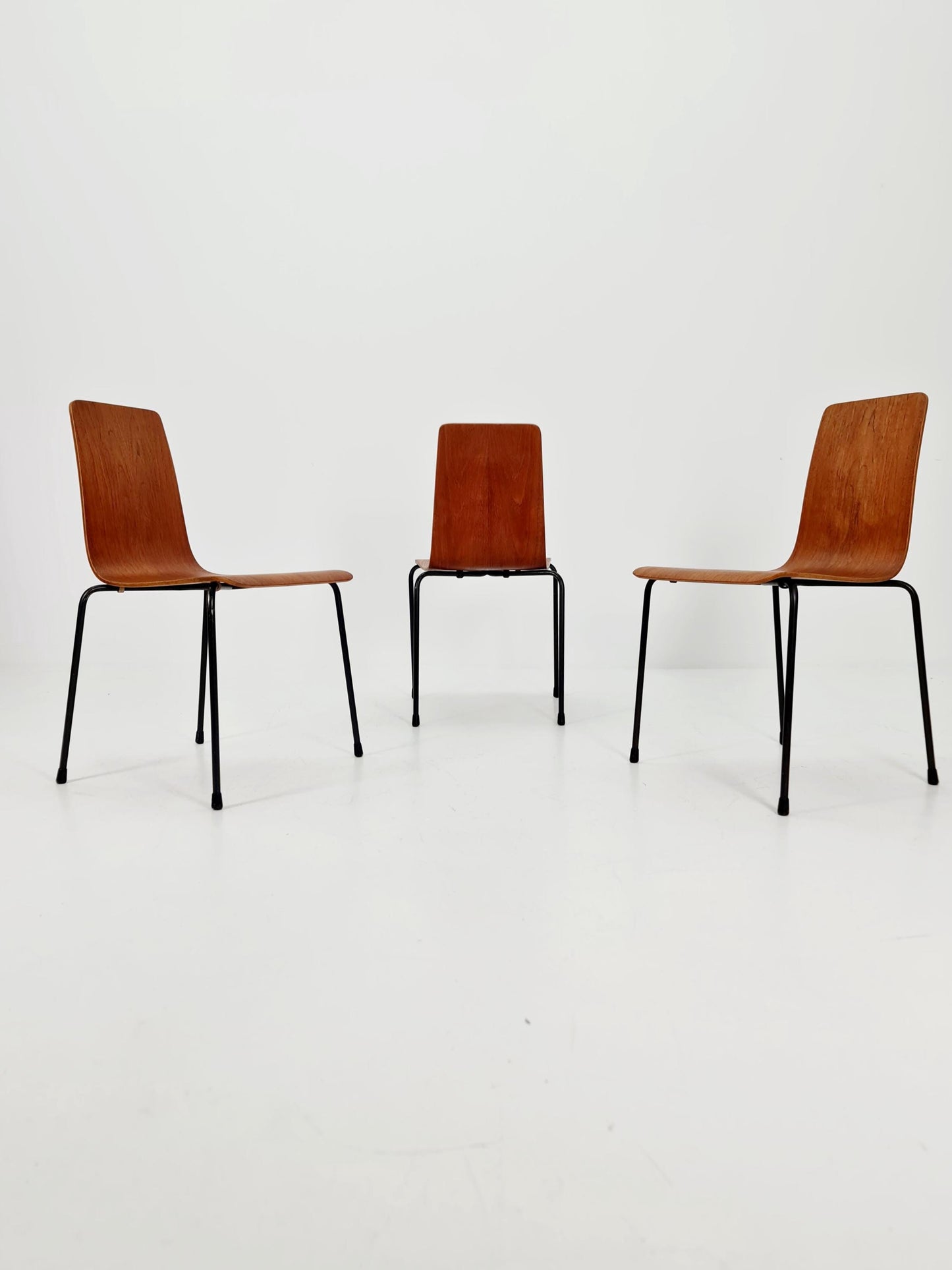 1 of 3 Chairs by Friso Kramer for auping ,Holland ,1963