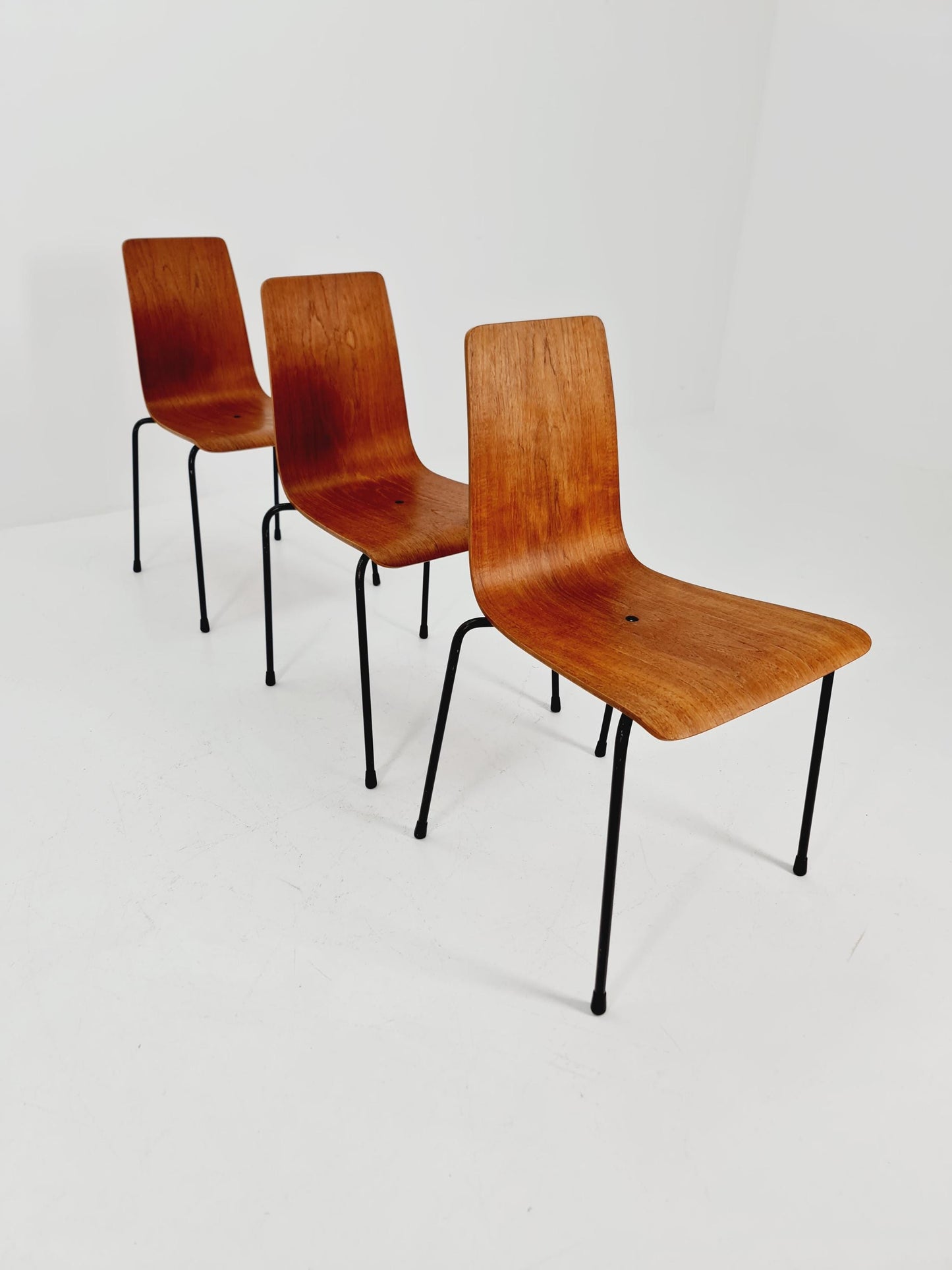 1 of 3 Chairs by Friso Kramer for auping ,Holland ,1963