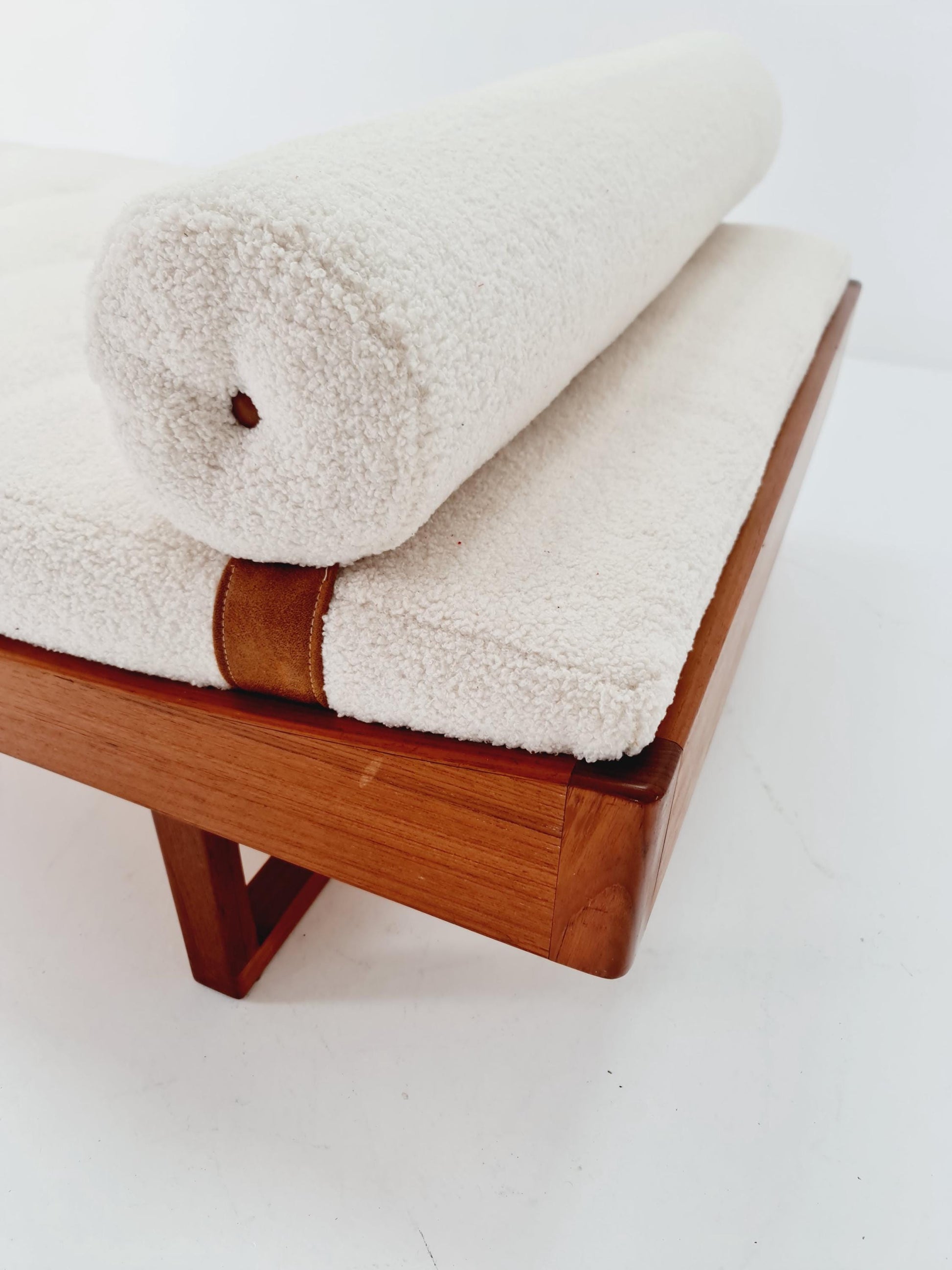 Rare Midcentury Danish Daybed Teak wood by Bernhard Pederson & Son Denmark ,1950s