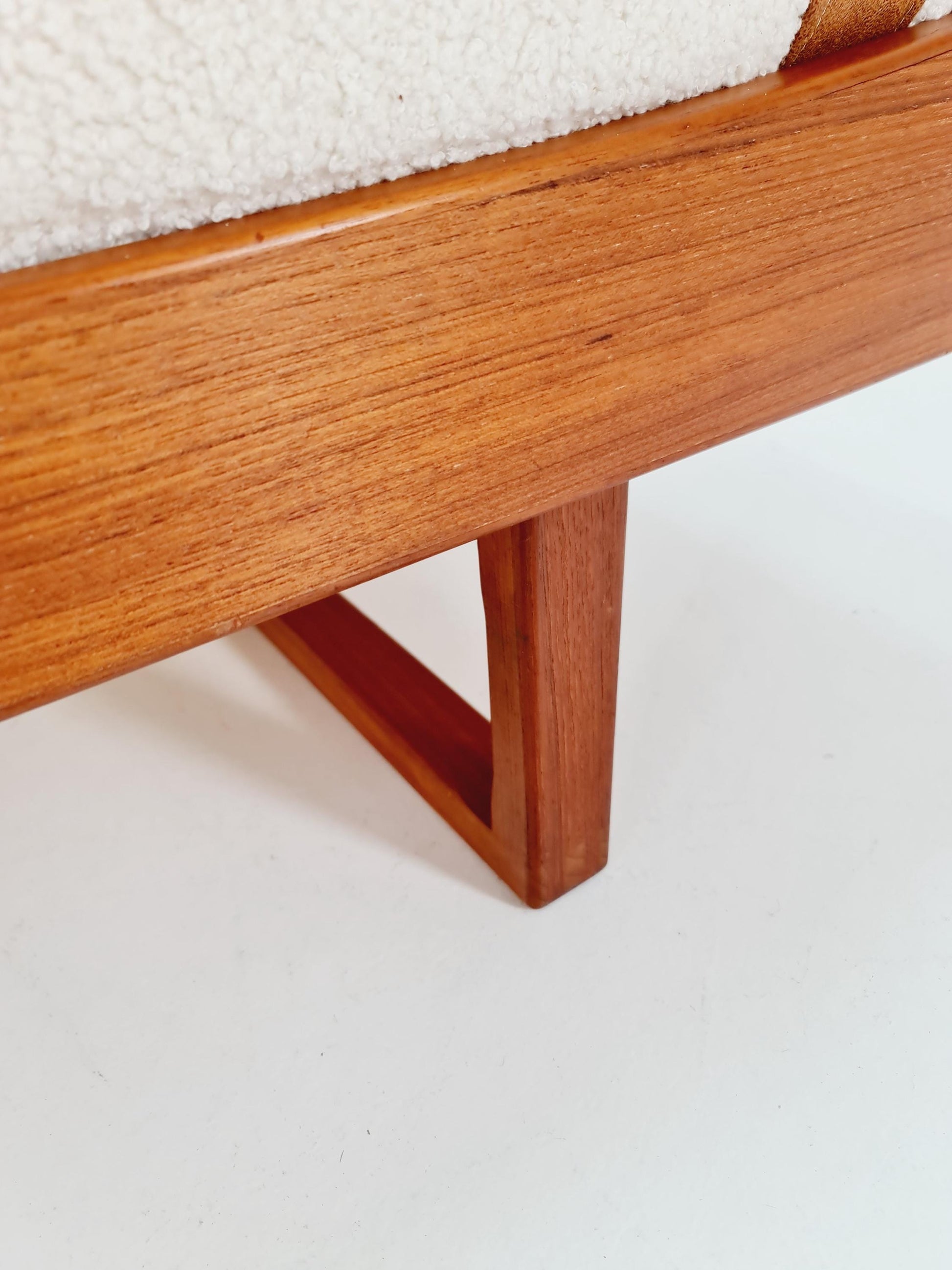 Rare Midcentury Danish Daybed Teak wood by Bernhard Pederson & Son Denmark ,1950s