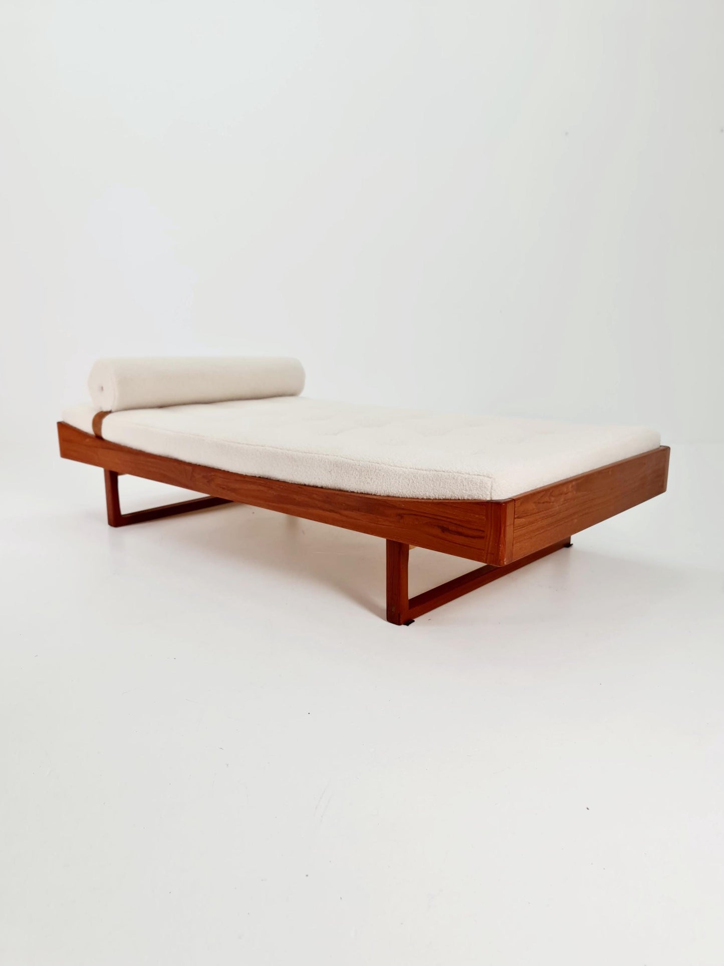 Rare Midcentury Danish Daybed Teak wood by Bernhard Pederson & Son Denmark ,1950s