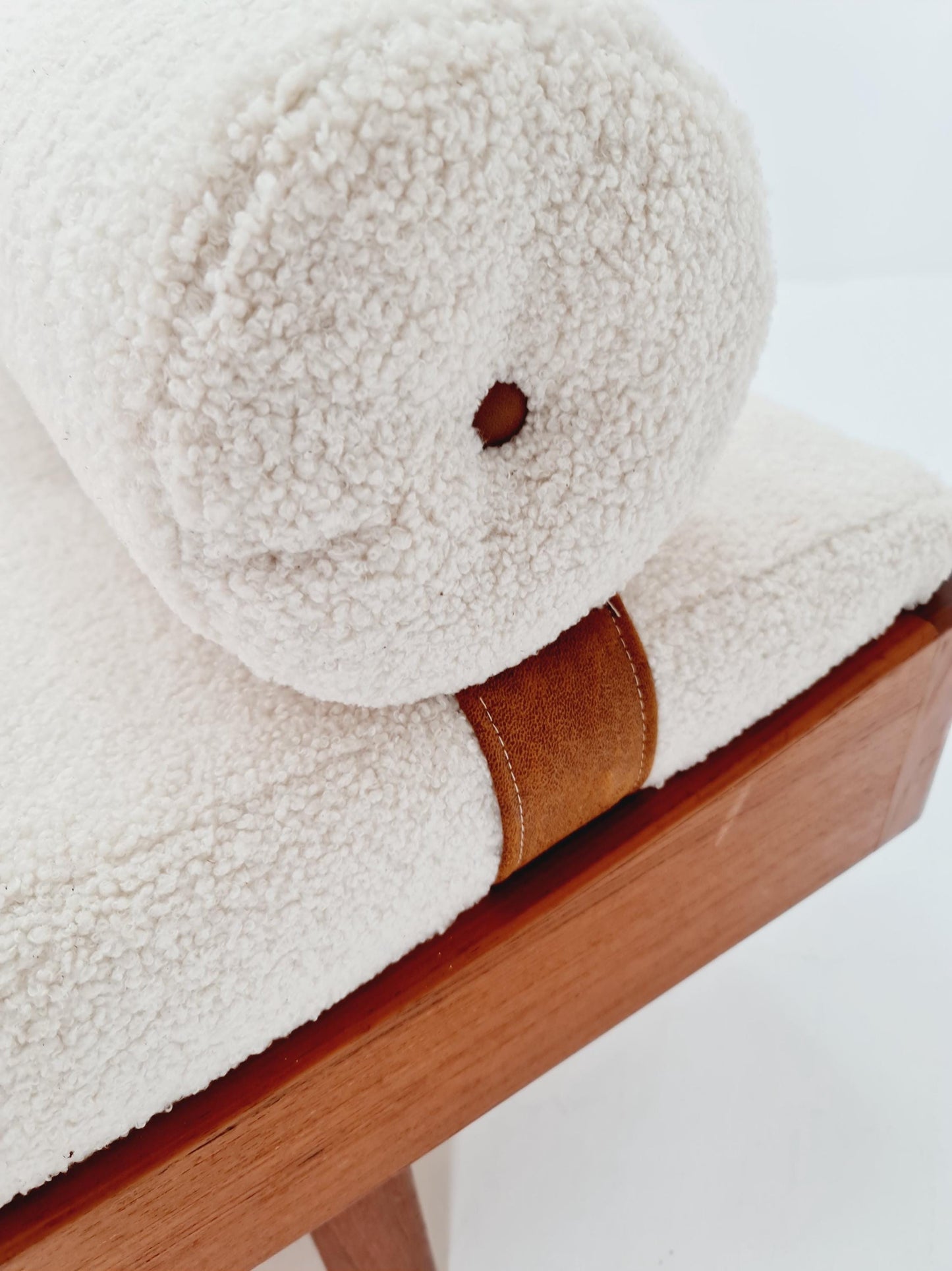 Rare Midcentury Danish Daybed Teak wood by Bernhard Pederson & Son Denmark ,1950s