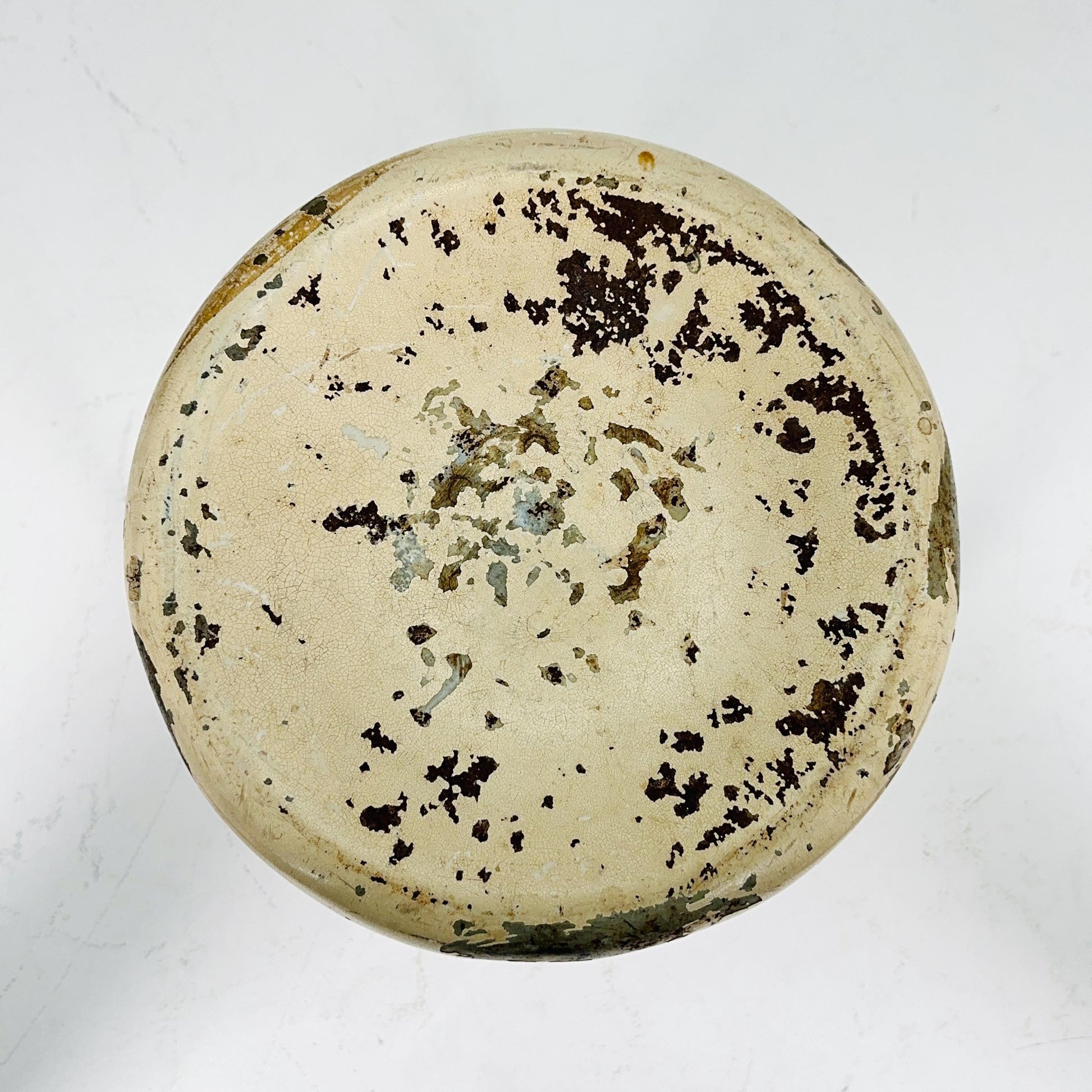 Mid-Century Industrial Adjustable Screw Stool by Ludwig Dellmuth for Chirurg — Germany, 1960s