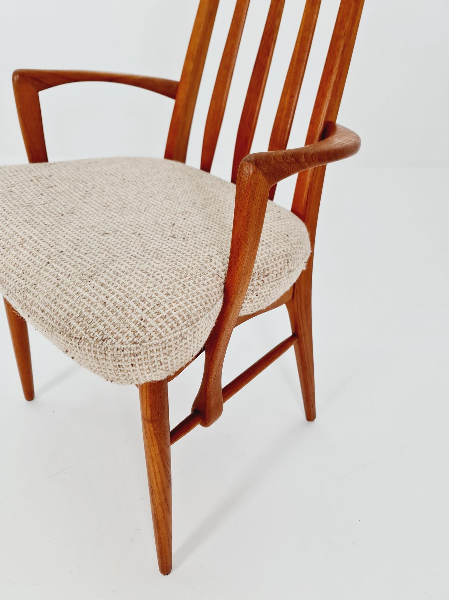 Mid century Danish Teak armchair by Niels Koefoed For Koefoeds Hornslet 60s