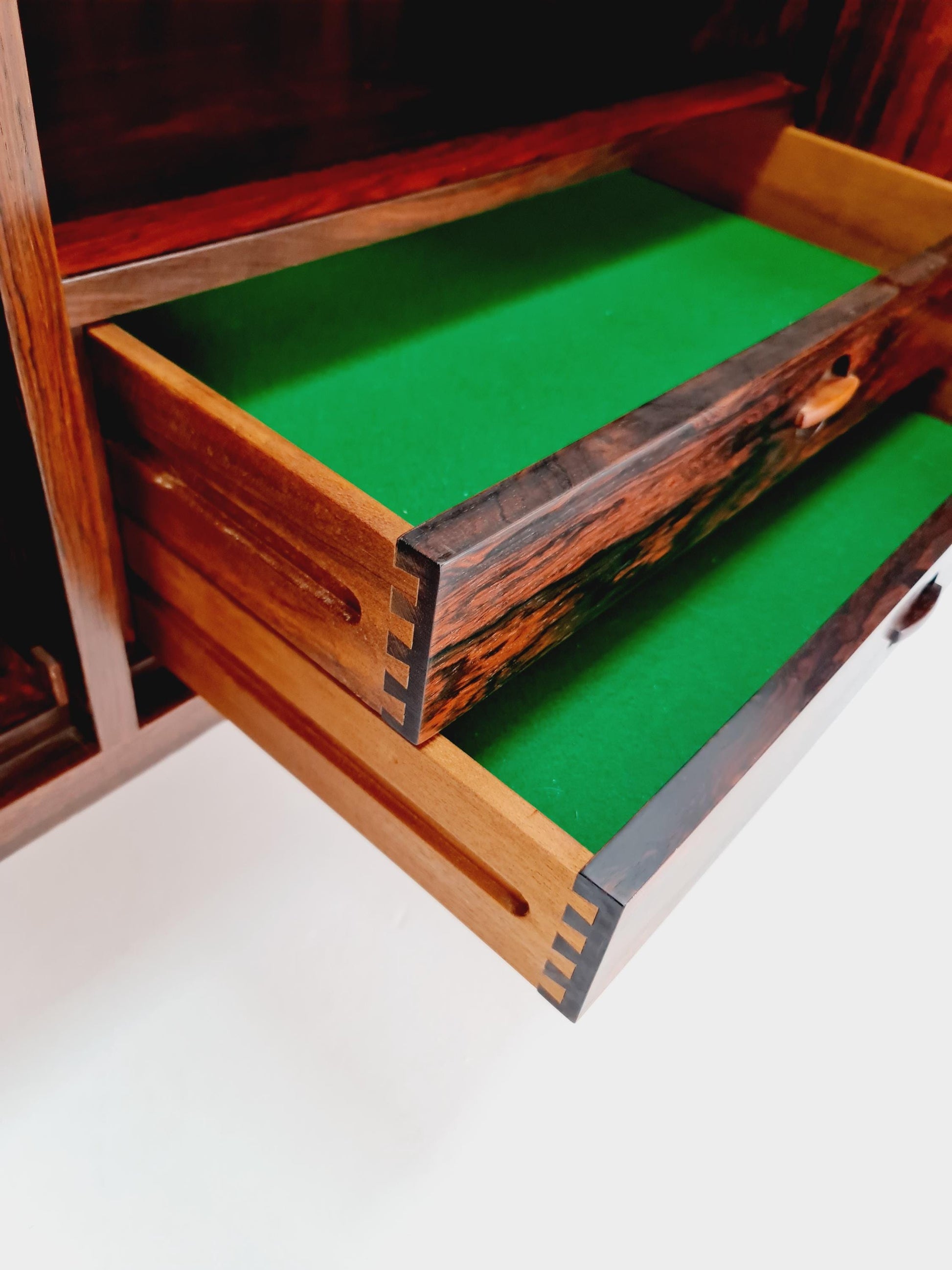 Super Rare Danish Rose wood Sideboard by Arne Vodder 1960s