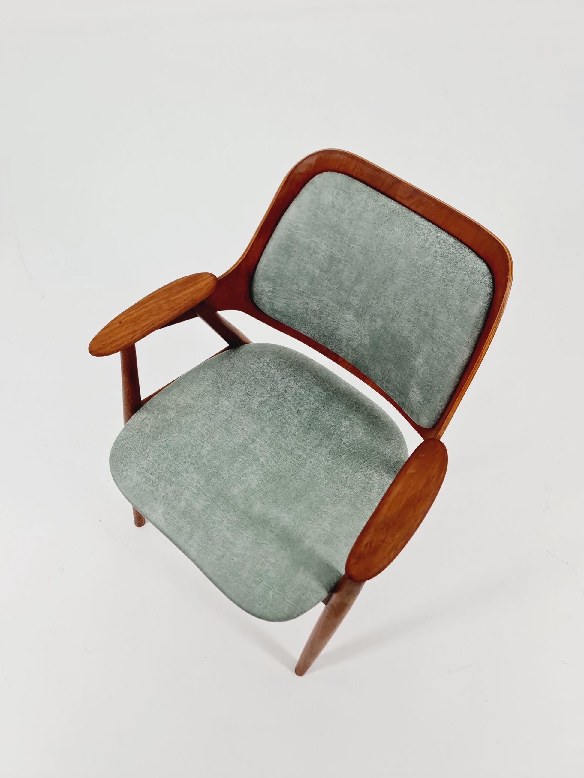Super Rare Mid Century Danish Teak Armchair by Alf Svensson , 1960s