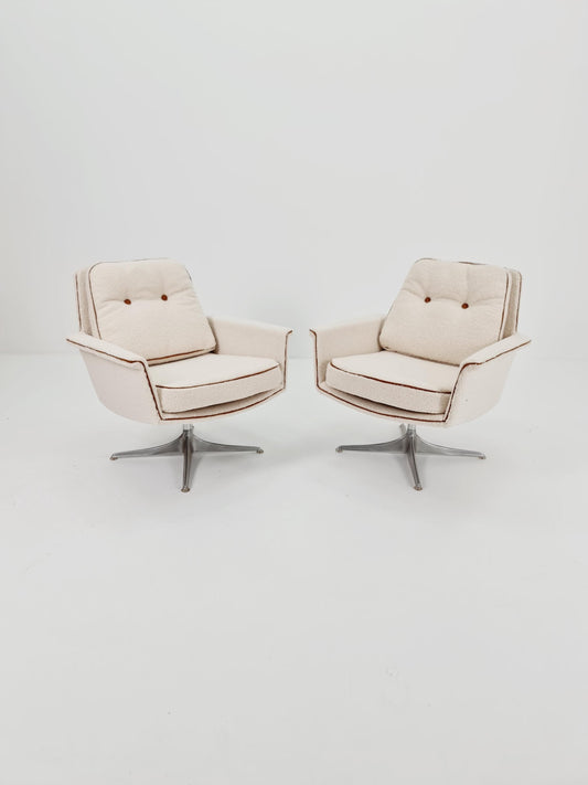 Mid-Century lounge chair by Horst Brüning for COR , Germany 1970s Set of 2