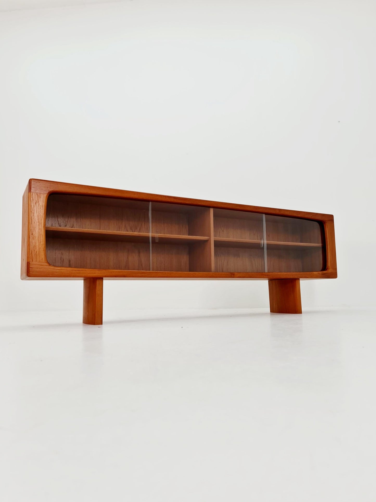Vintage Mid century Danish Sideboard Showcase by Silkborg Møbler, Denmark, 1960s