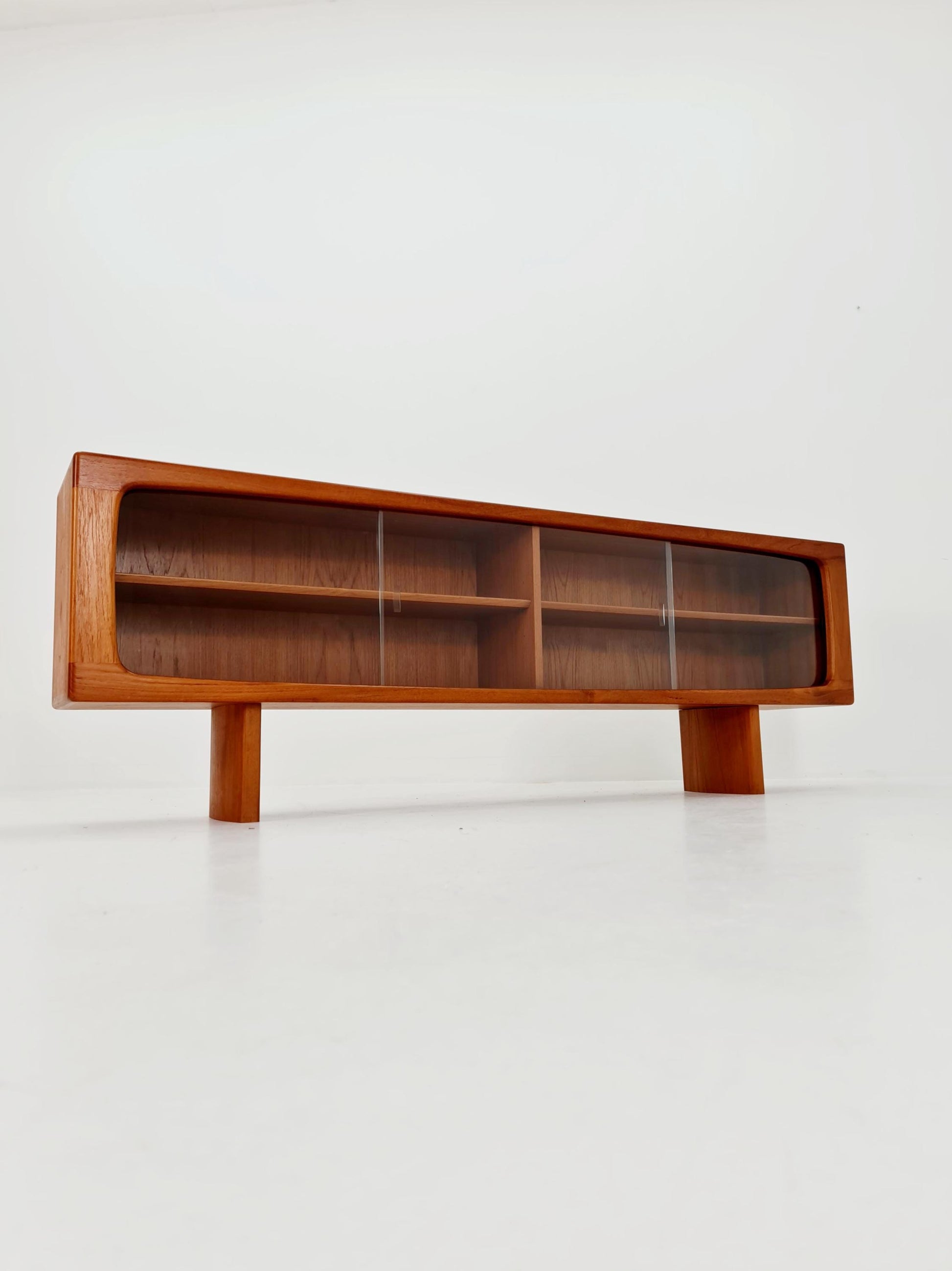 Vintage Mid century Danish Sideboard Showcase by Silkborg Møbler, Denmark, 1960s