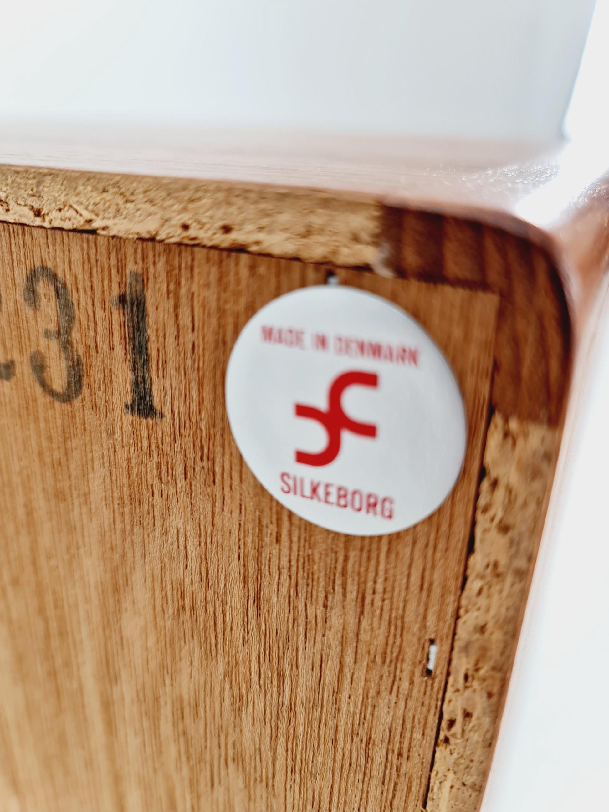 Vintage Mid century Danish Sideboard Showcase by Silkborg Møbler, Denmark, 1960s