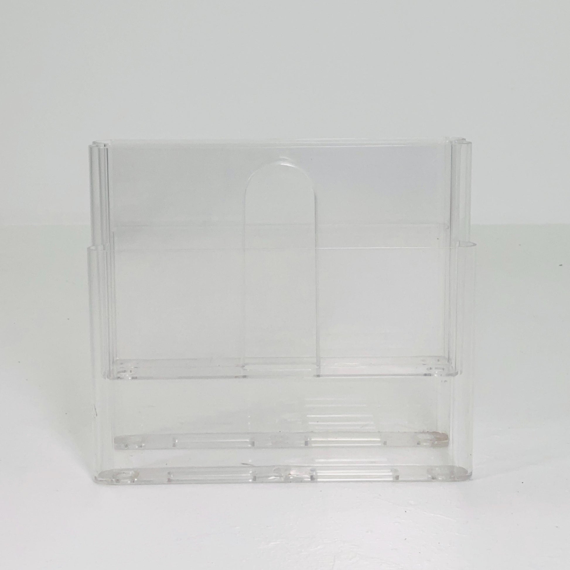 Mid-Century Modern Magazine Rack with 4 Compartments by Giotto Stoppino for Kartell, 1970s model 4676 Italy