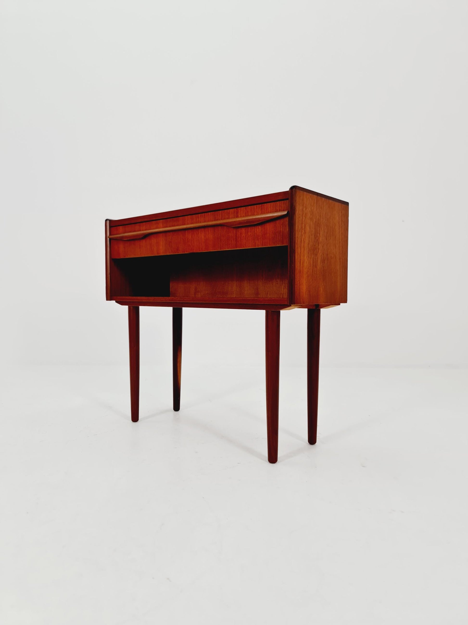Midcentury Danish teak vintage Side table/ Bedside table/ Night stand, 1960s