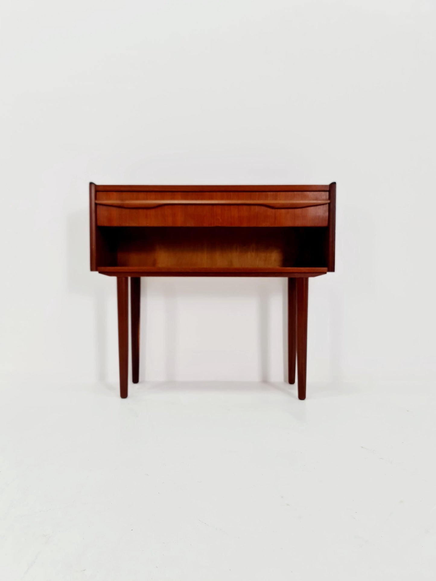 Midcentury Danish teak vintage Side table/ Bedside table/ Night stand, 1960s