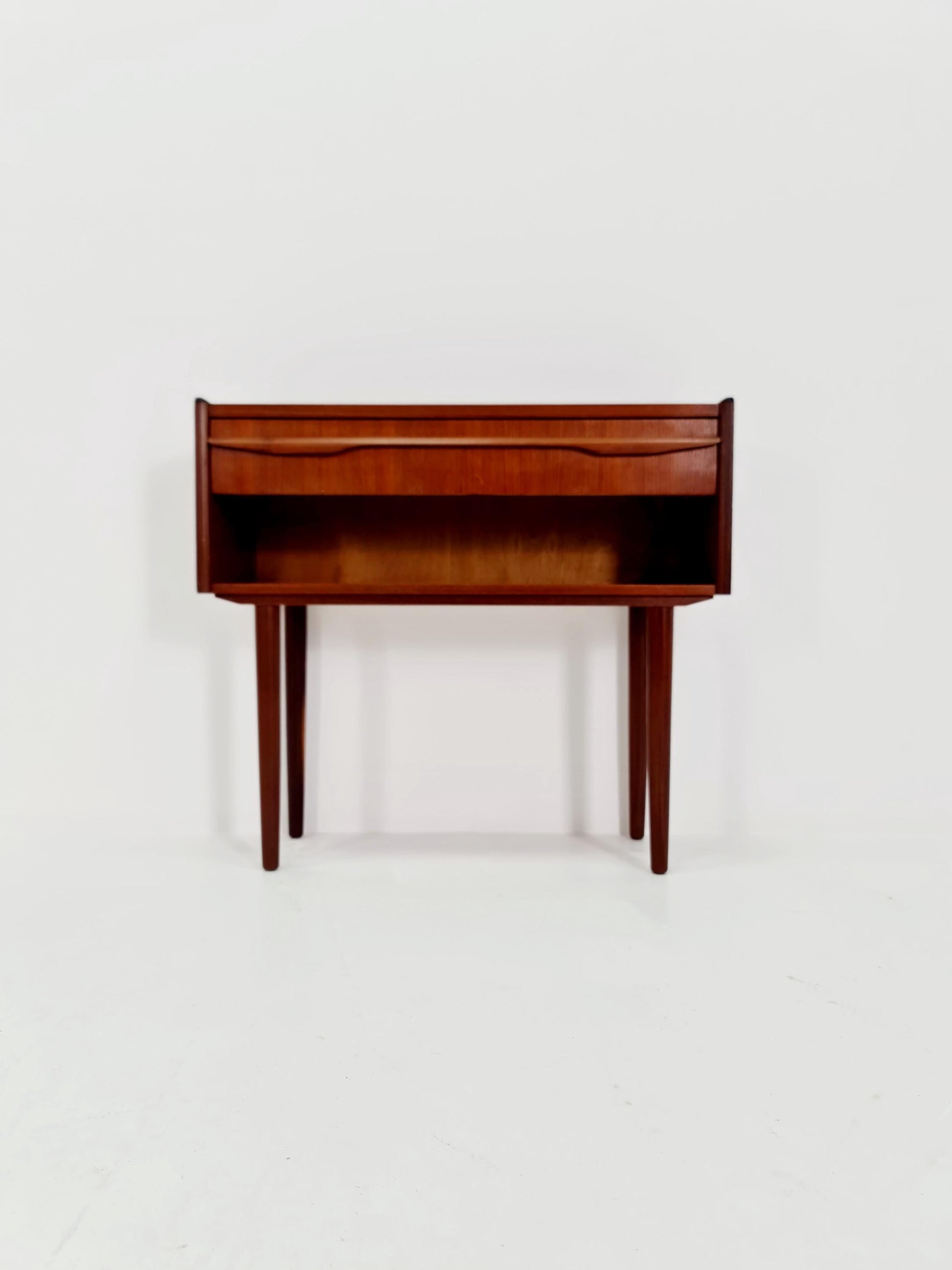 Midcentury Danish teak vintage Side table/ Bedside table/ Night stand, 1960s
