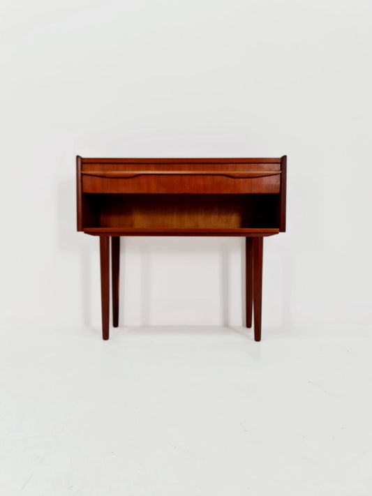 Midcentury Danish teak vintage Side table/ Bedside table/ Night stand, 1960s