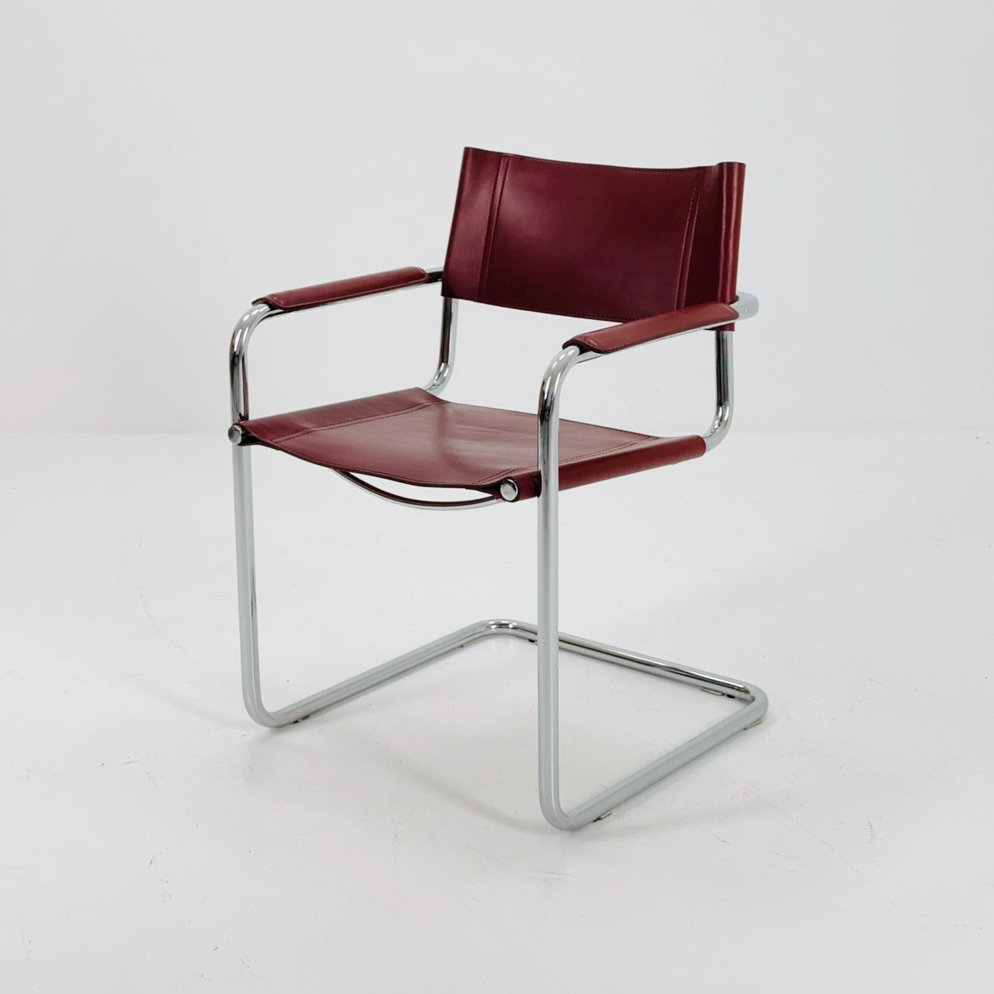 1 of 5 Centro Studio desk chair by Mart Stam & Marcel Breuer, 1970s Fasem Italy