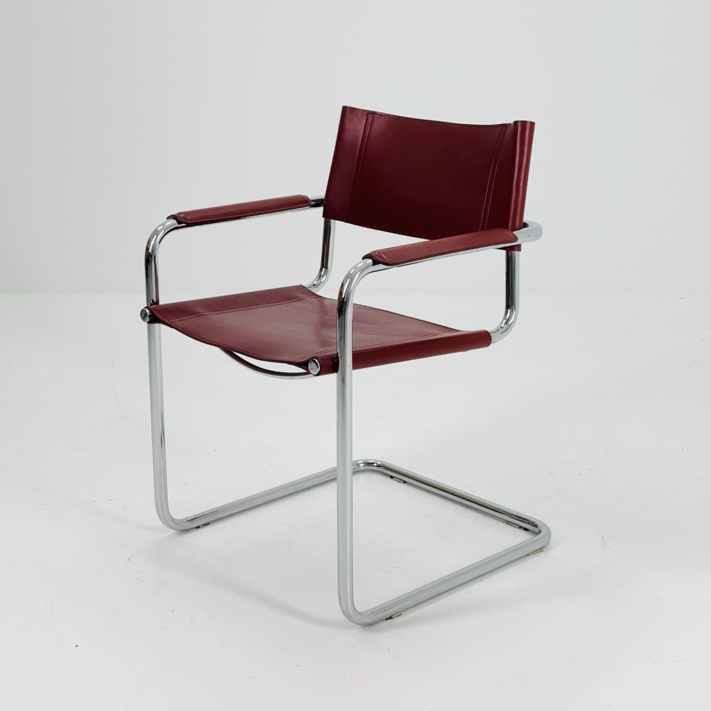 1 of 5 Centro Studio desk chair by Mart Stam & Marcel Breuer, 1970s Fasem Italy