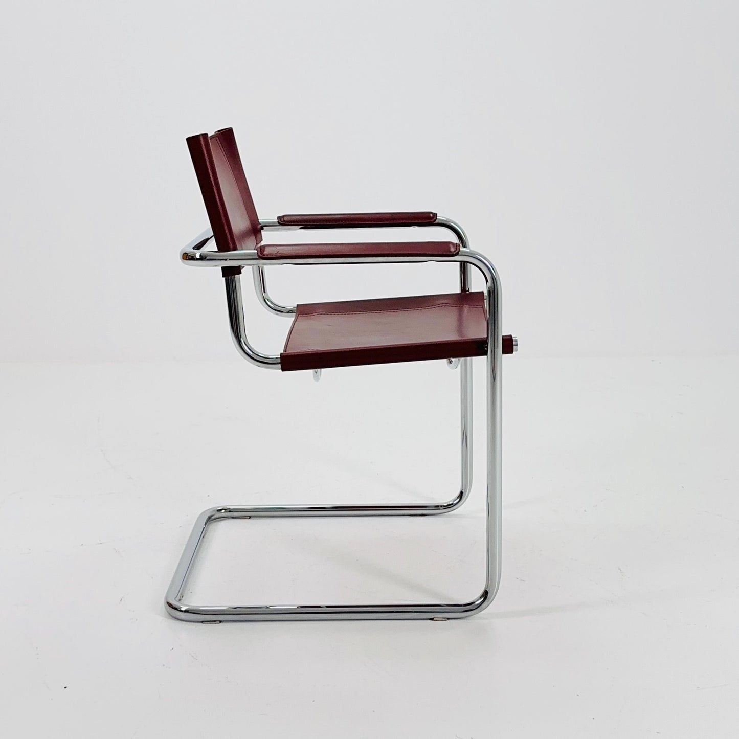 1 of 5 Centro Studio desk chair by Mart Stam & Marcel Breuer, 1970s Fasem Italy