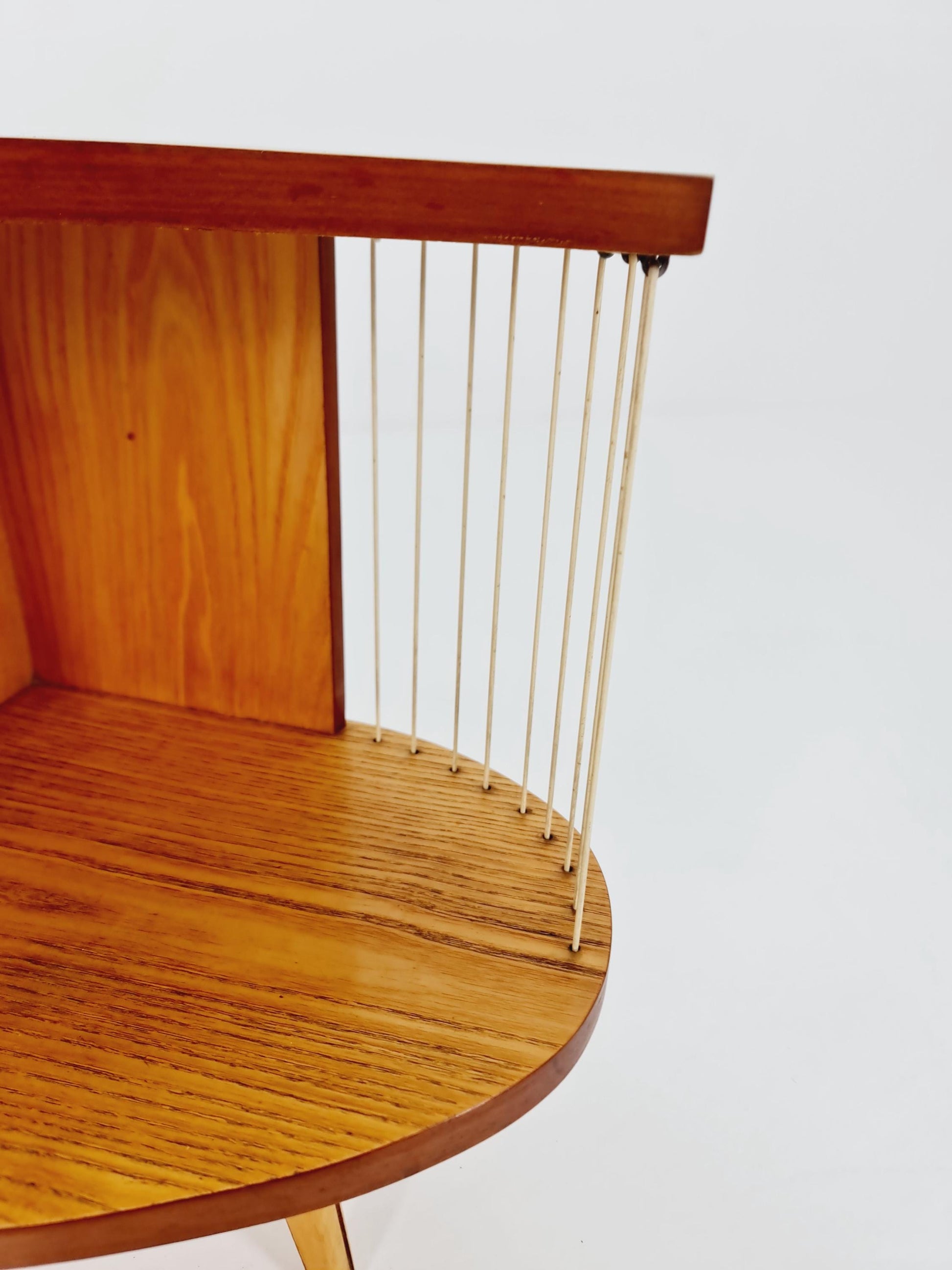 super Rare German mid-century Ash small sideboard /side table, 1950s
