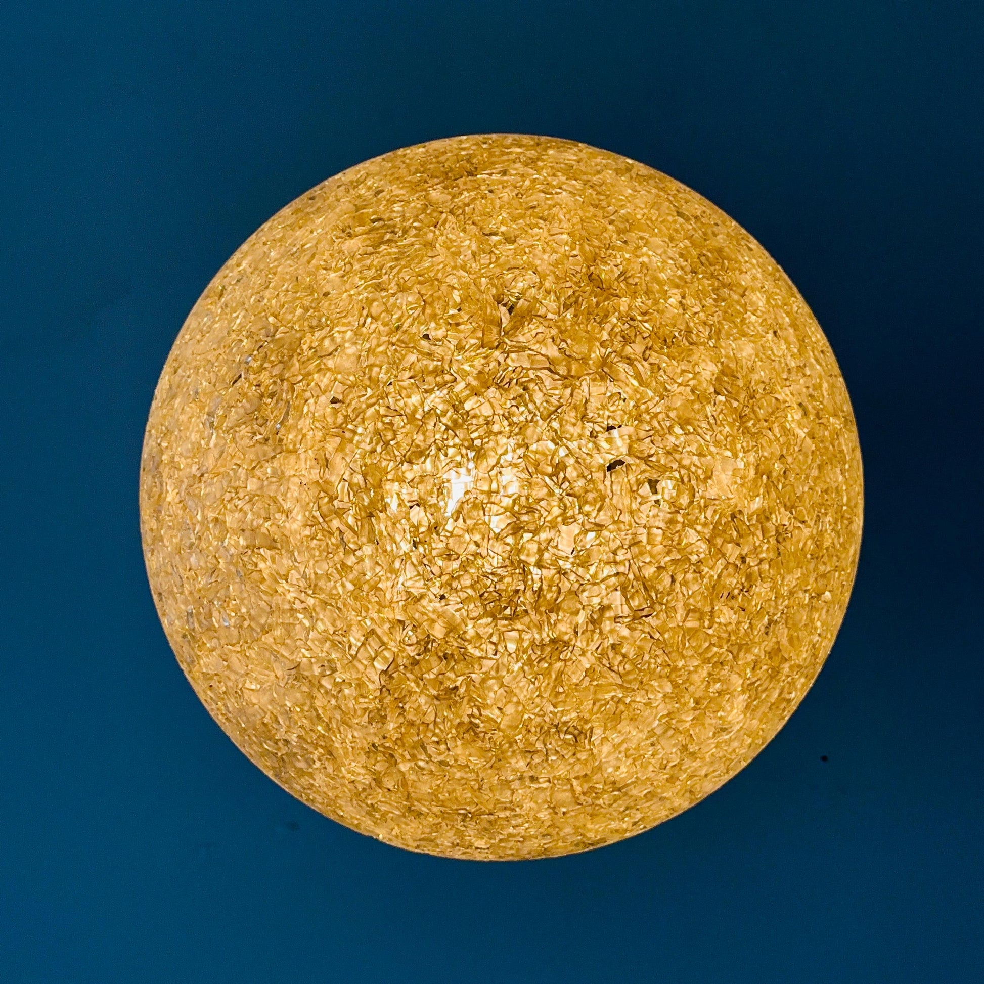 Mid century “Sugar Ball” hanging lamp by John & Sylvia Reid for Rotaflex 1960s