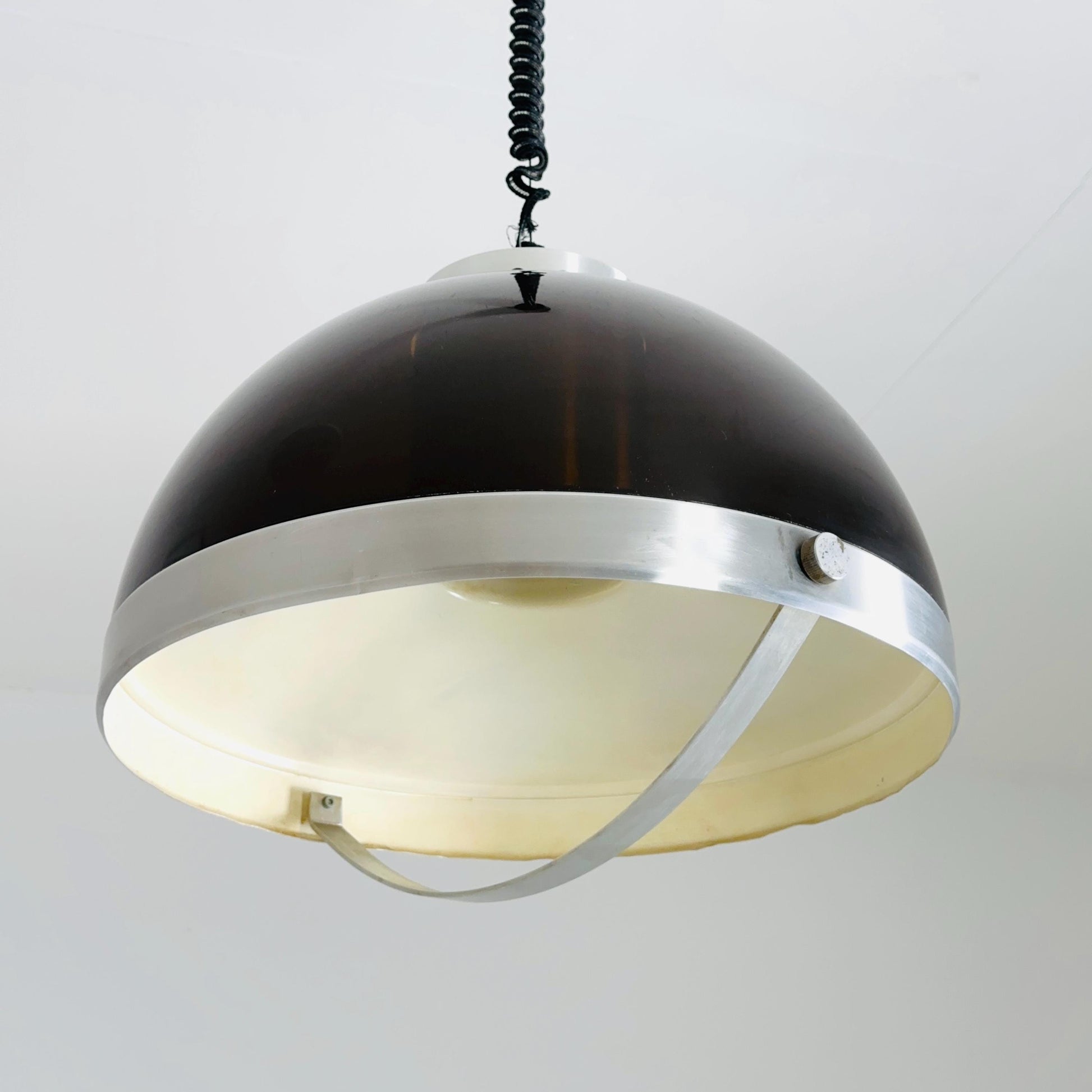 Mid century Space Age Pendant Lamp by Dijkstra, 1960s, Netherlands