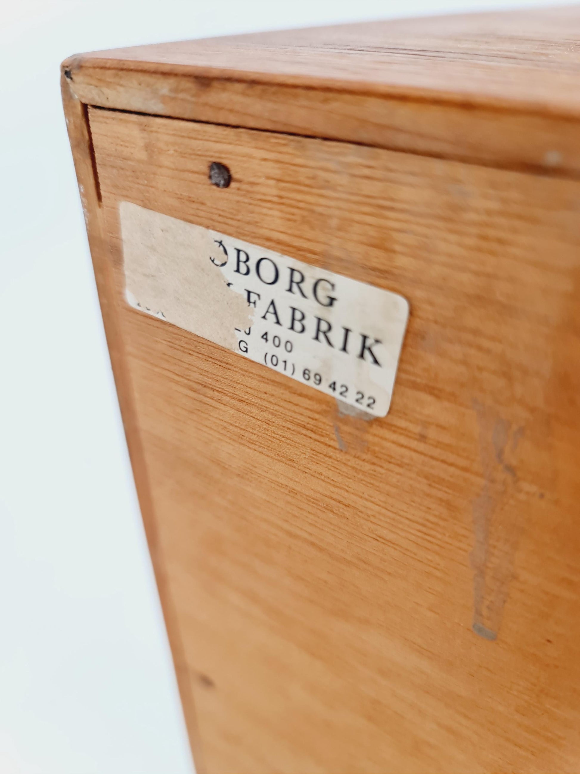 Midcentury danish design chest of drawers By Børge Mogensen For Søborg Mobelfabrik 1960s